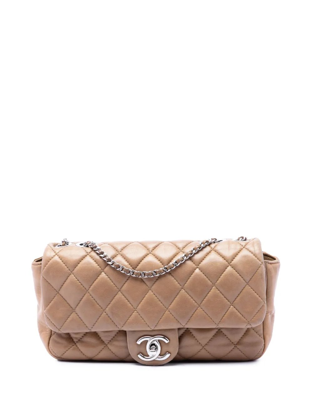 2009-2010 Medium Quilted Lambskin Coco Rain Flap shoulder bag
