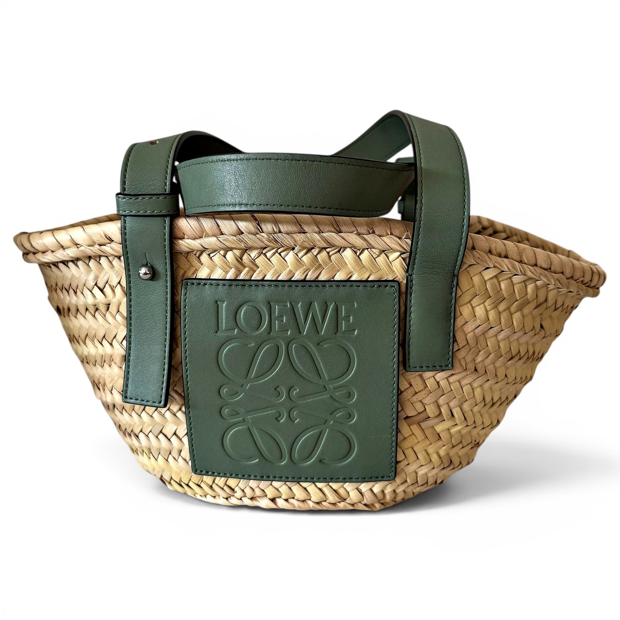 Basket Bag leather tote