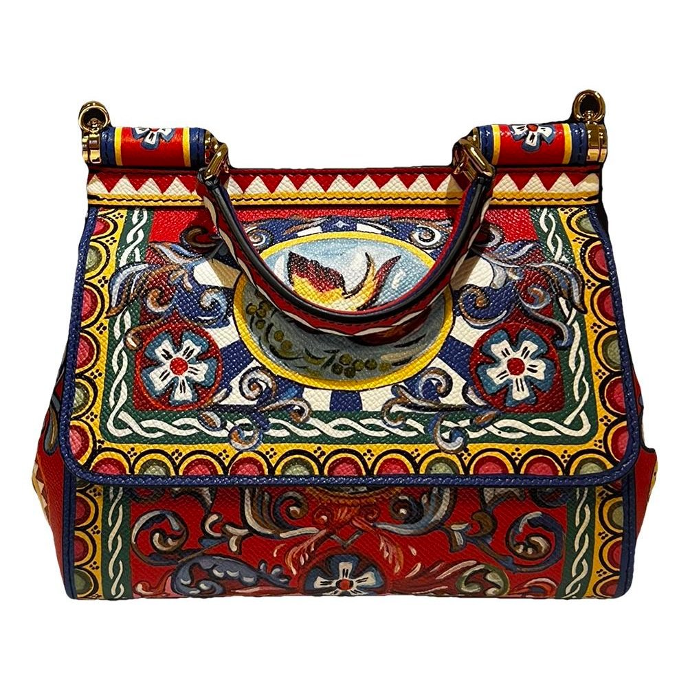 Dolce & Gabbana Sicily leather crossbody bag