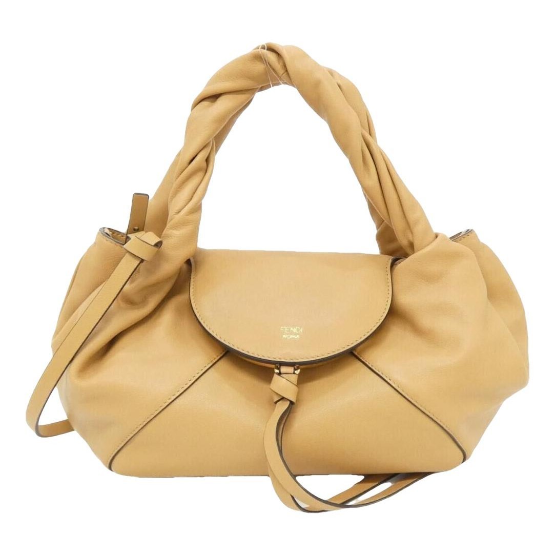 Spy leather handbag