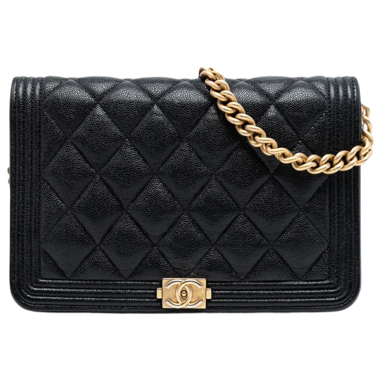 Boy leather crossbody bag