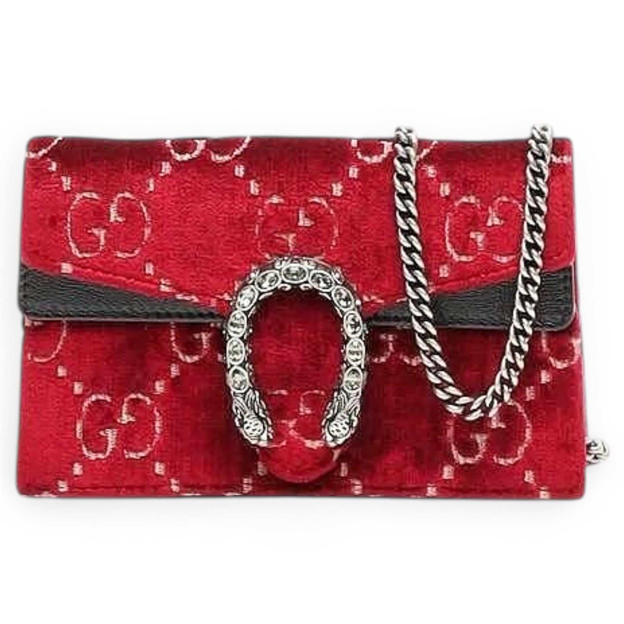Dionysus Super Mini velvet handbag