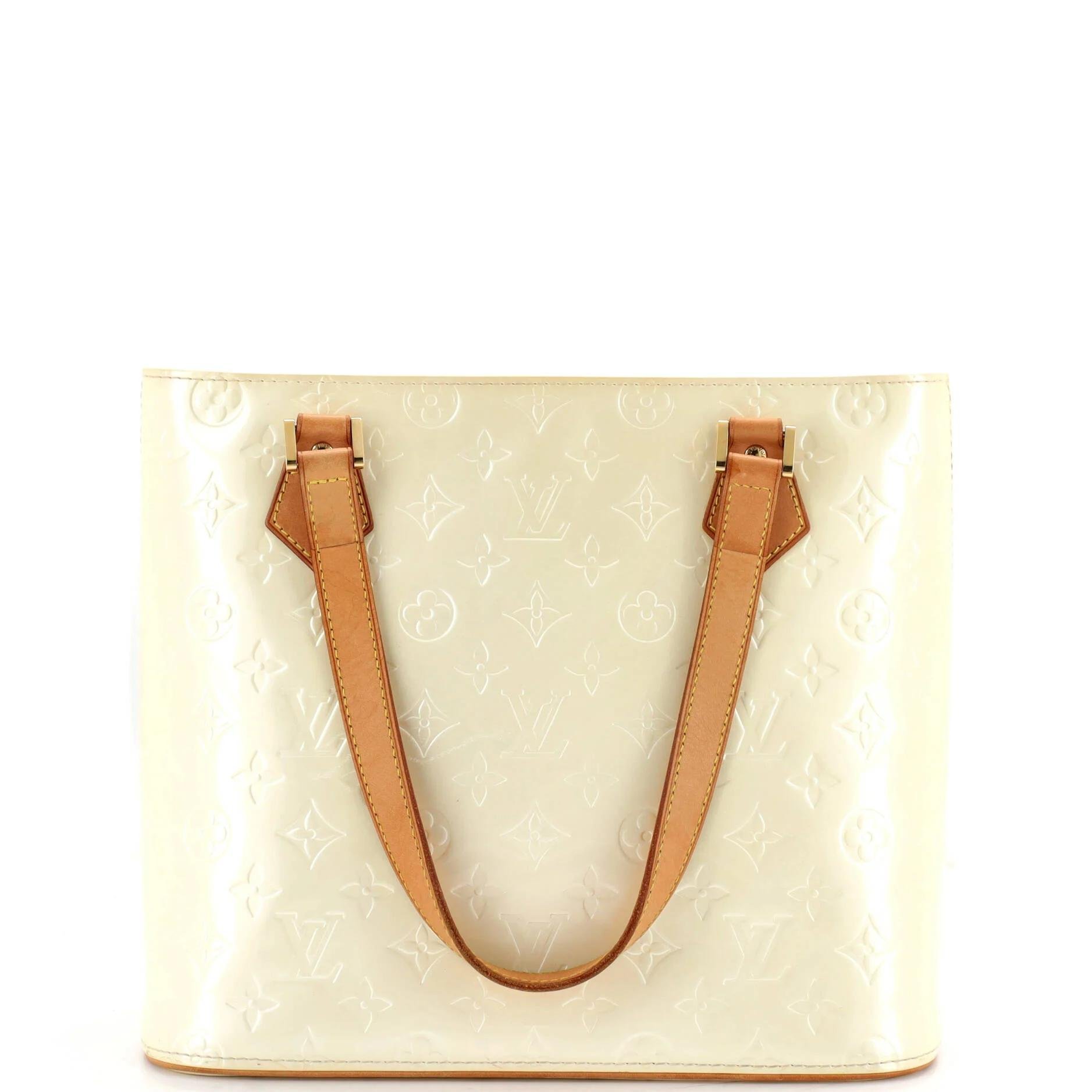 Patent leather tote
