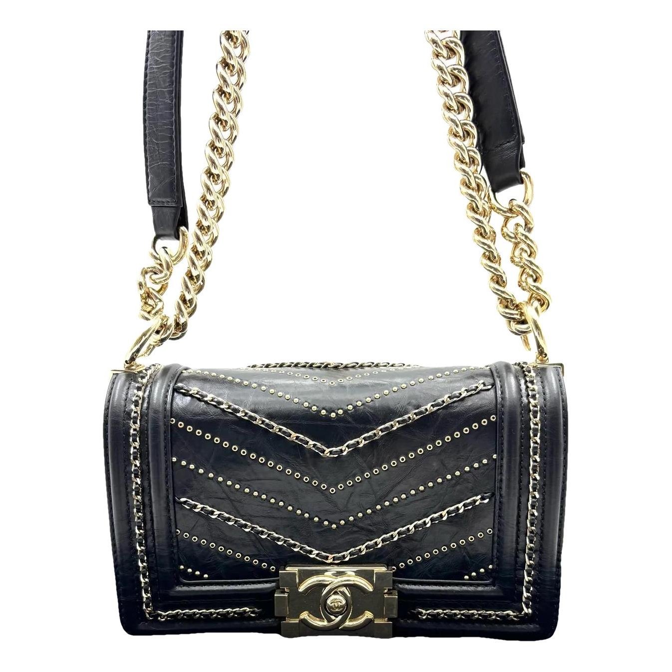 Leather handbag