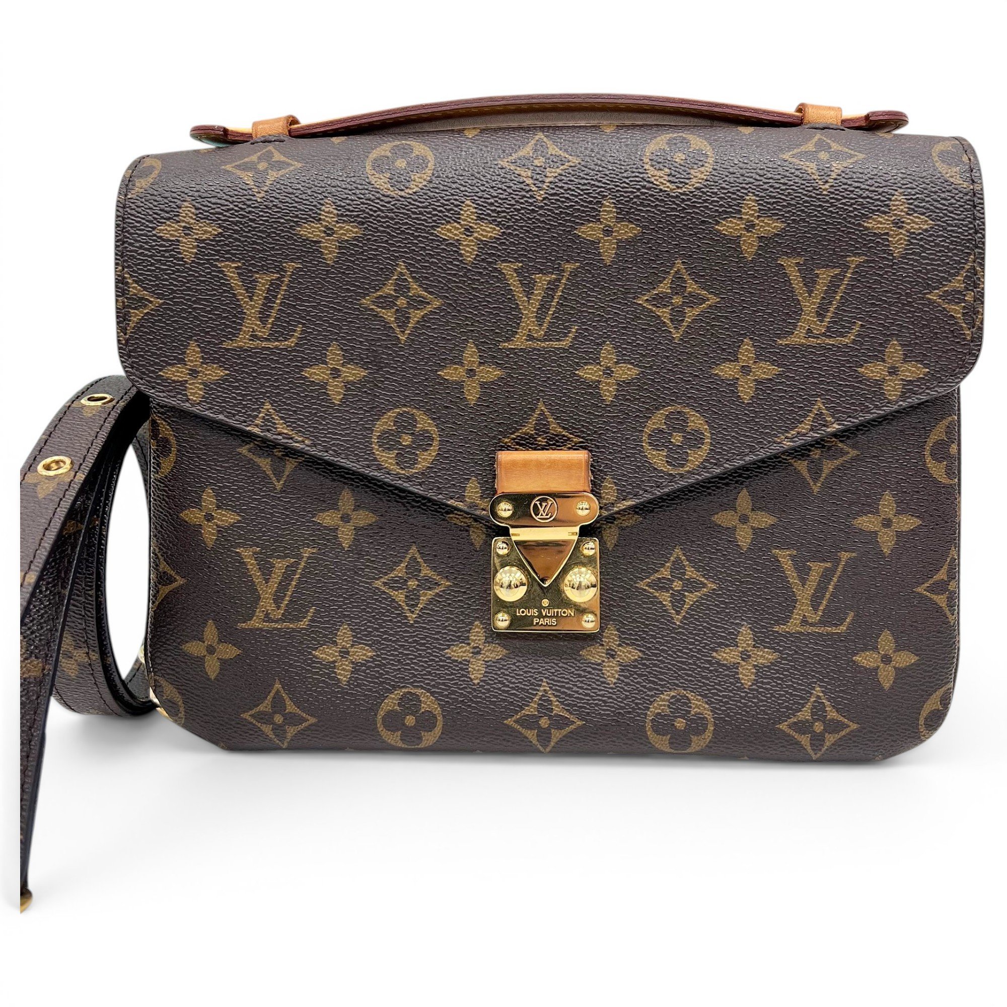 Metis leather crossbody bag