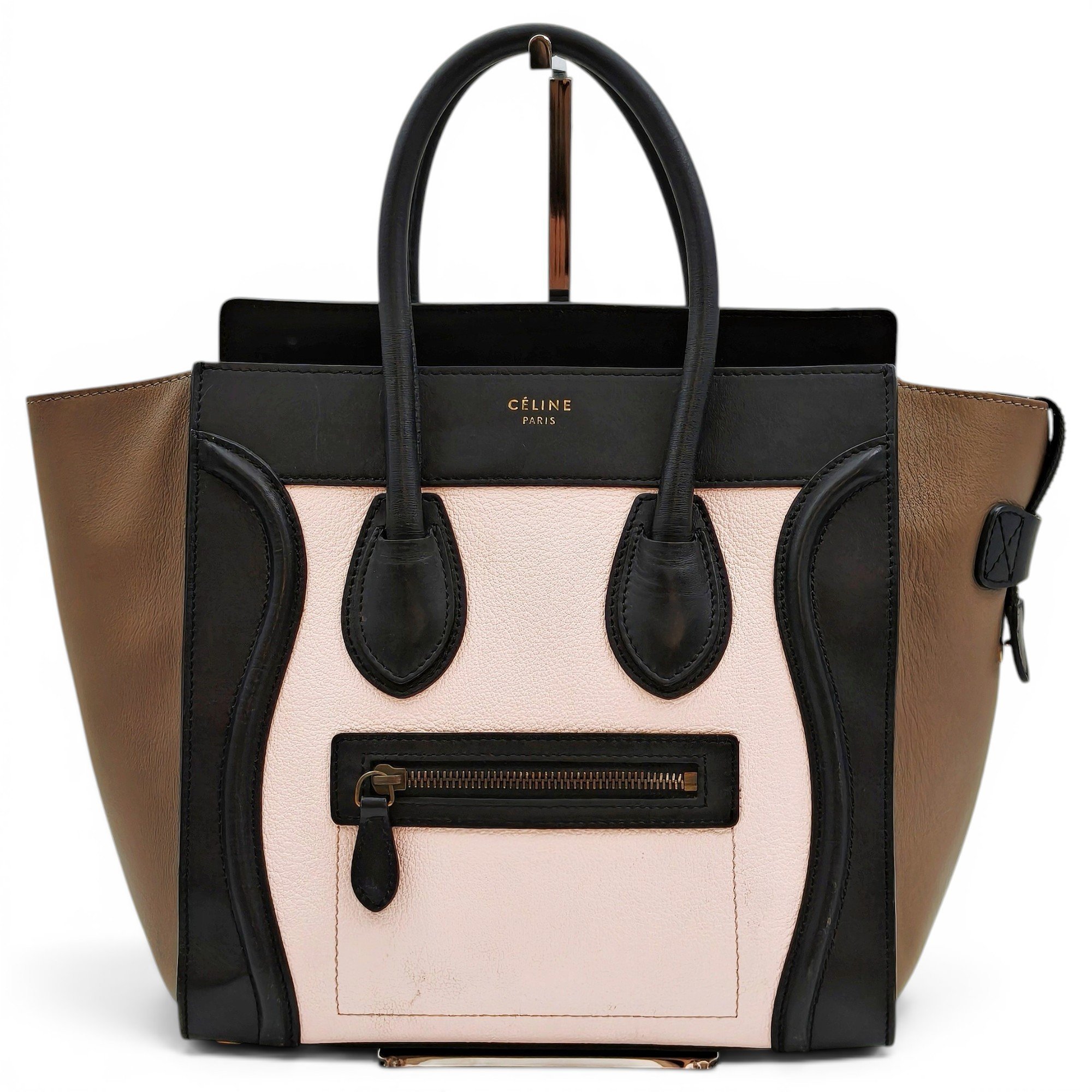 Luggage leather handbag