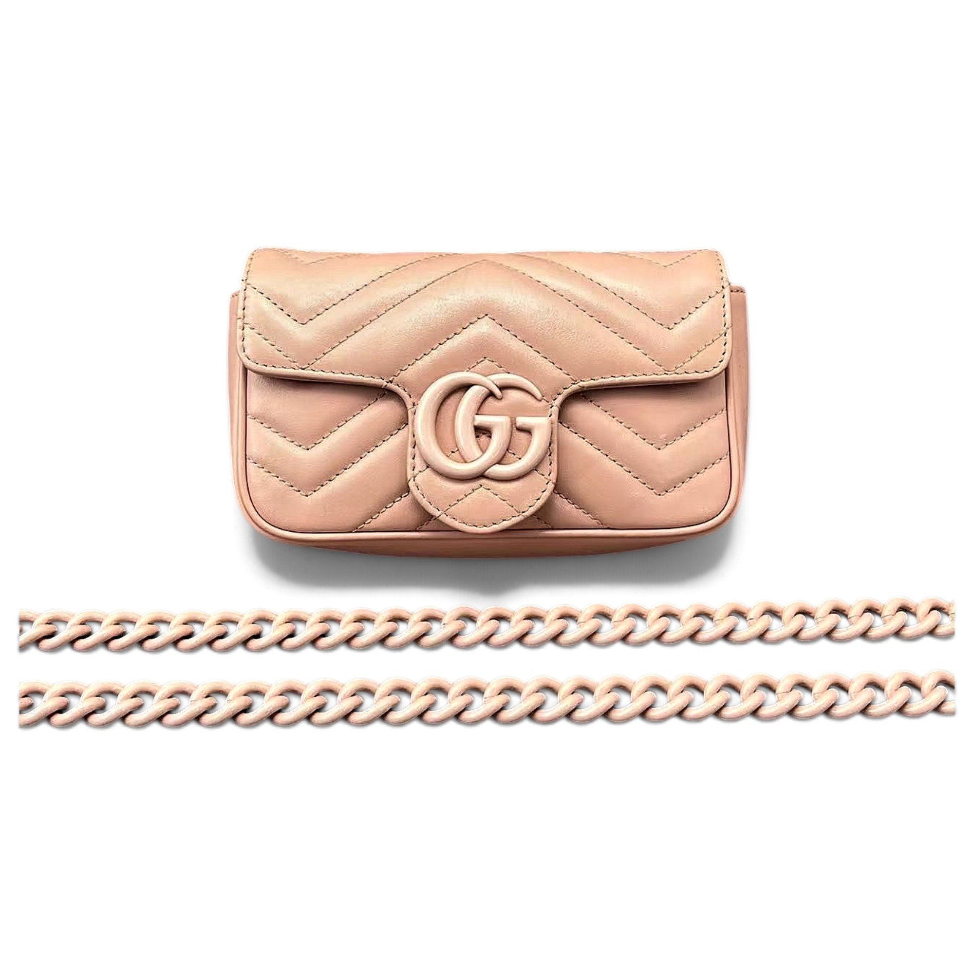 GG Marmont Flap leather handbag