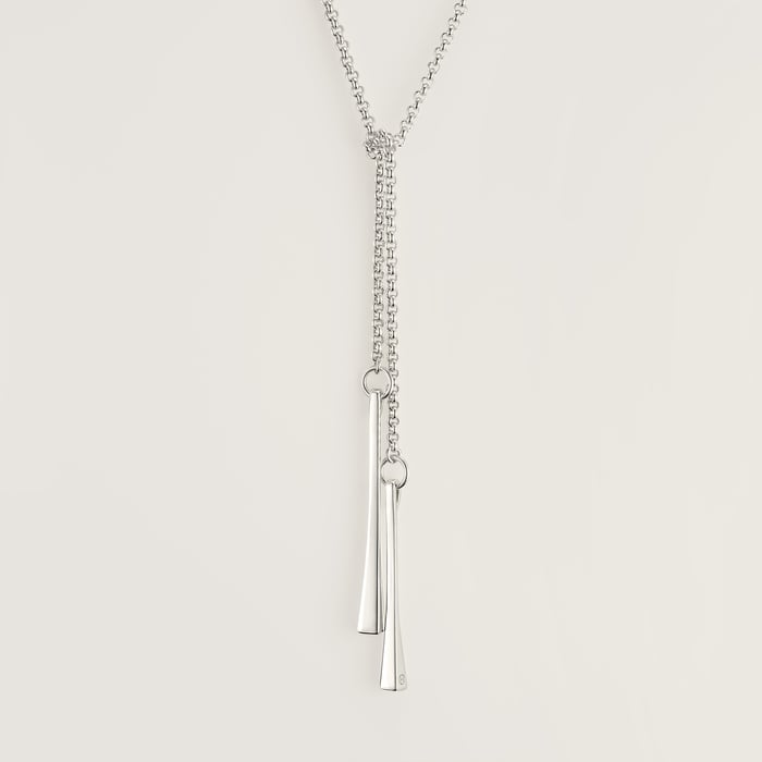 Sans Coloris Clou De Forge Lariat Necklace