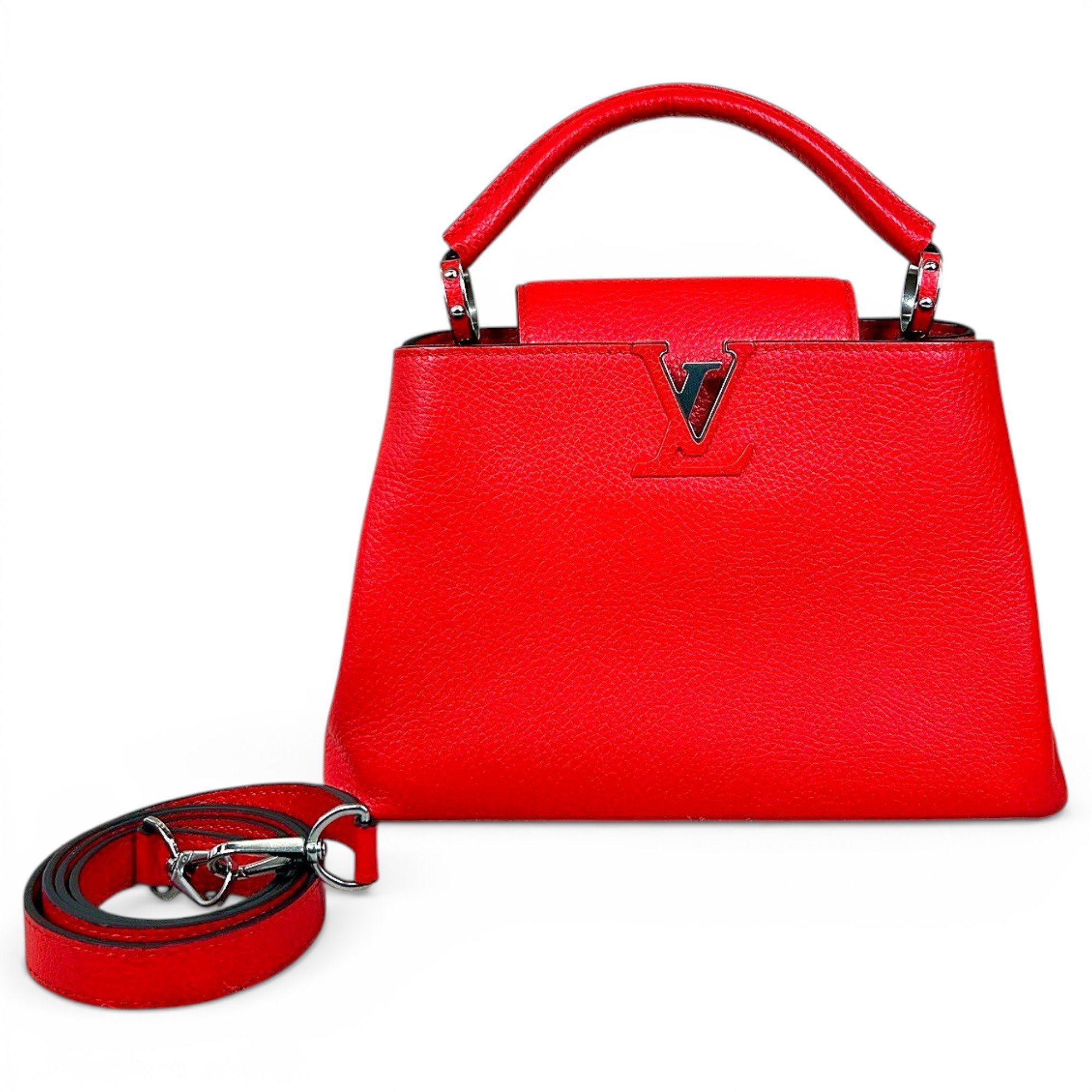 Capucines leather handbag