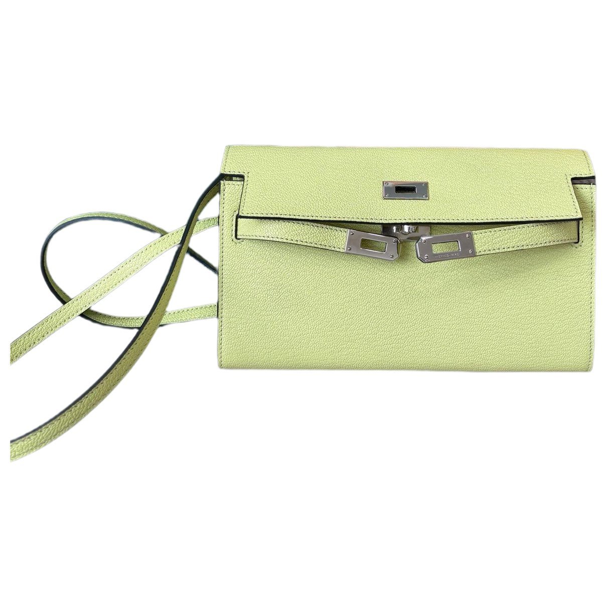 Hermes Kelly Handbag Chèvre Coromandel Leather