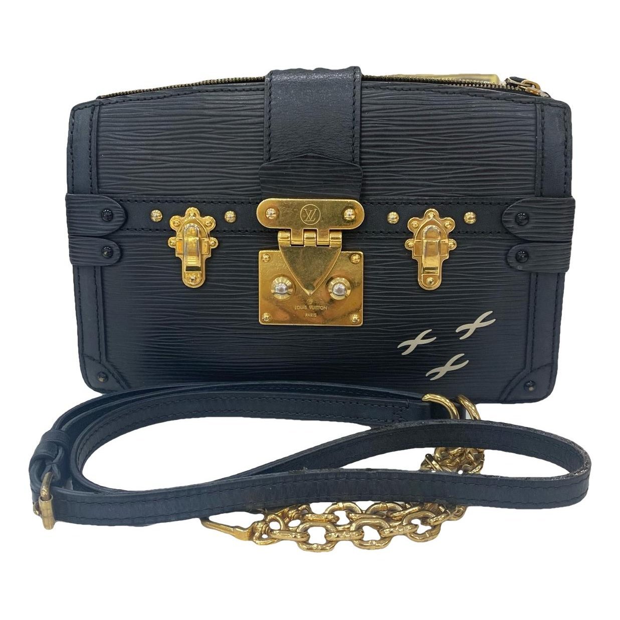Louis Vuitton Pochette Trunk leather handbag