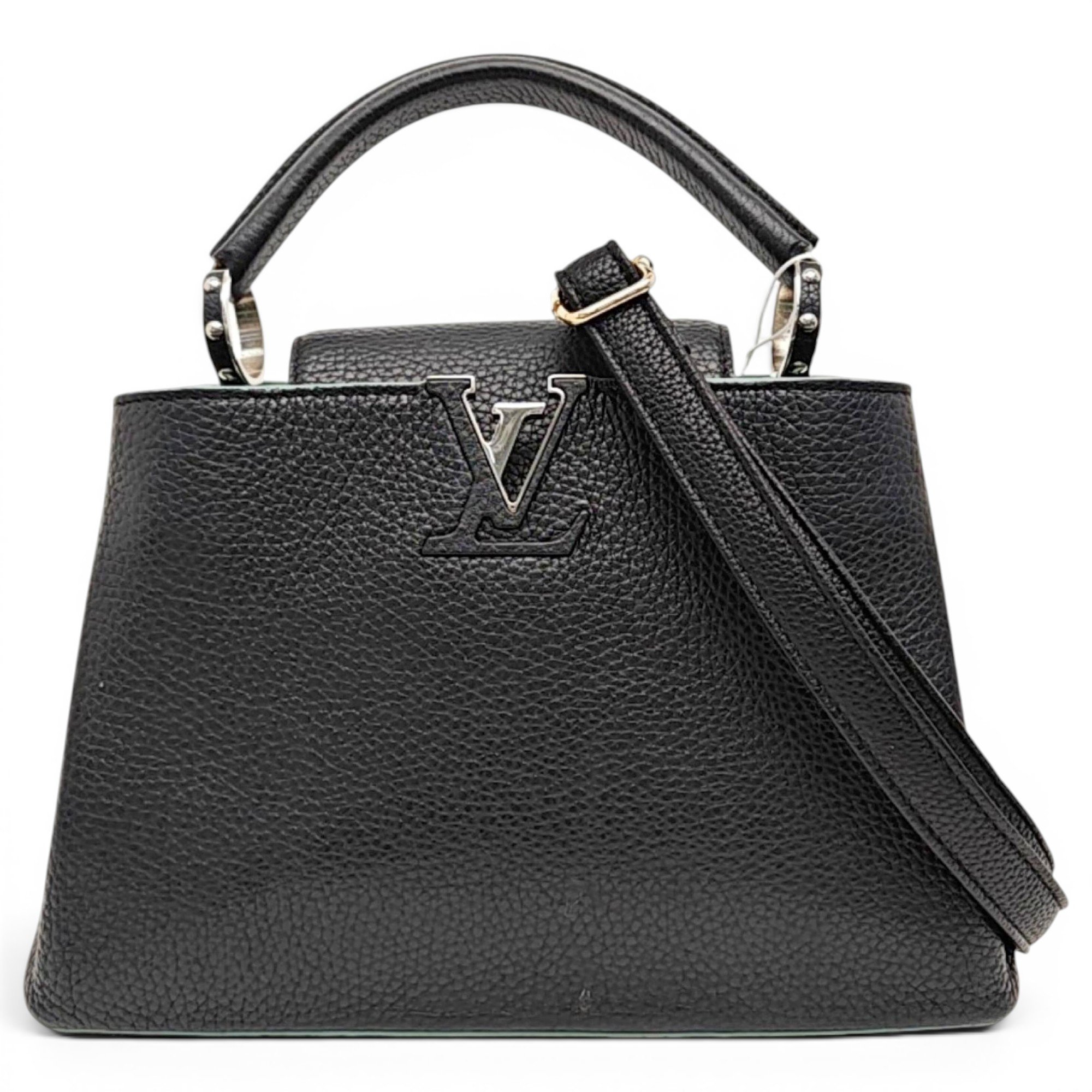Capucines leather handbag