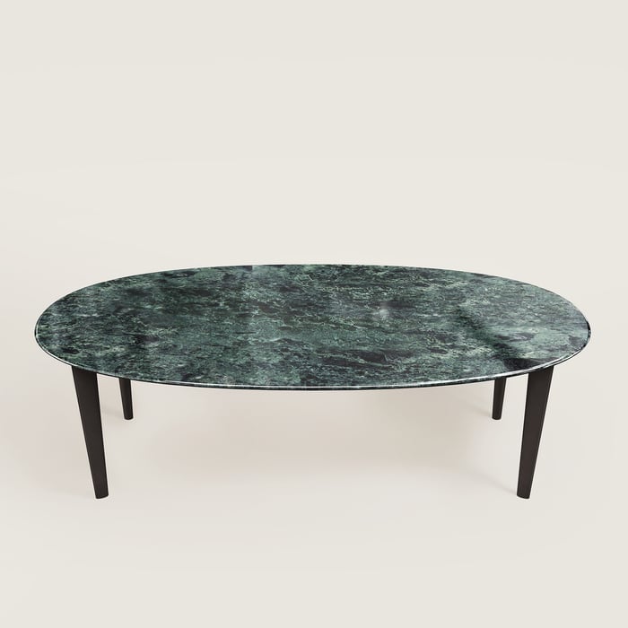 Noir Table Ovale Métiers