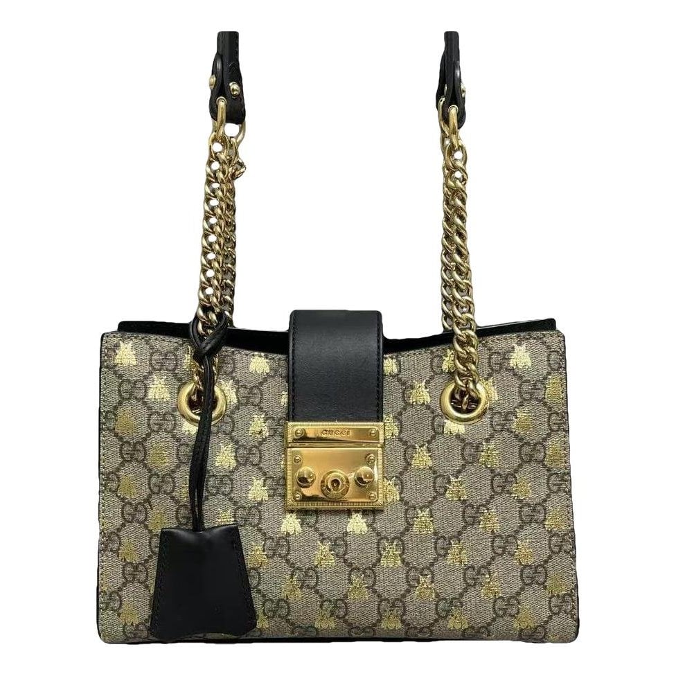 Padlock cloth handbag