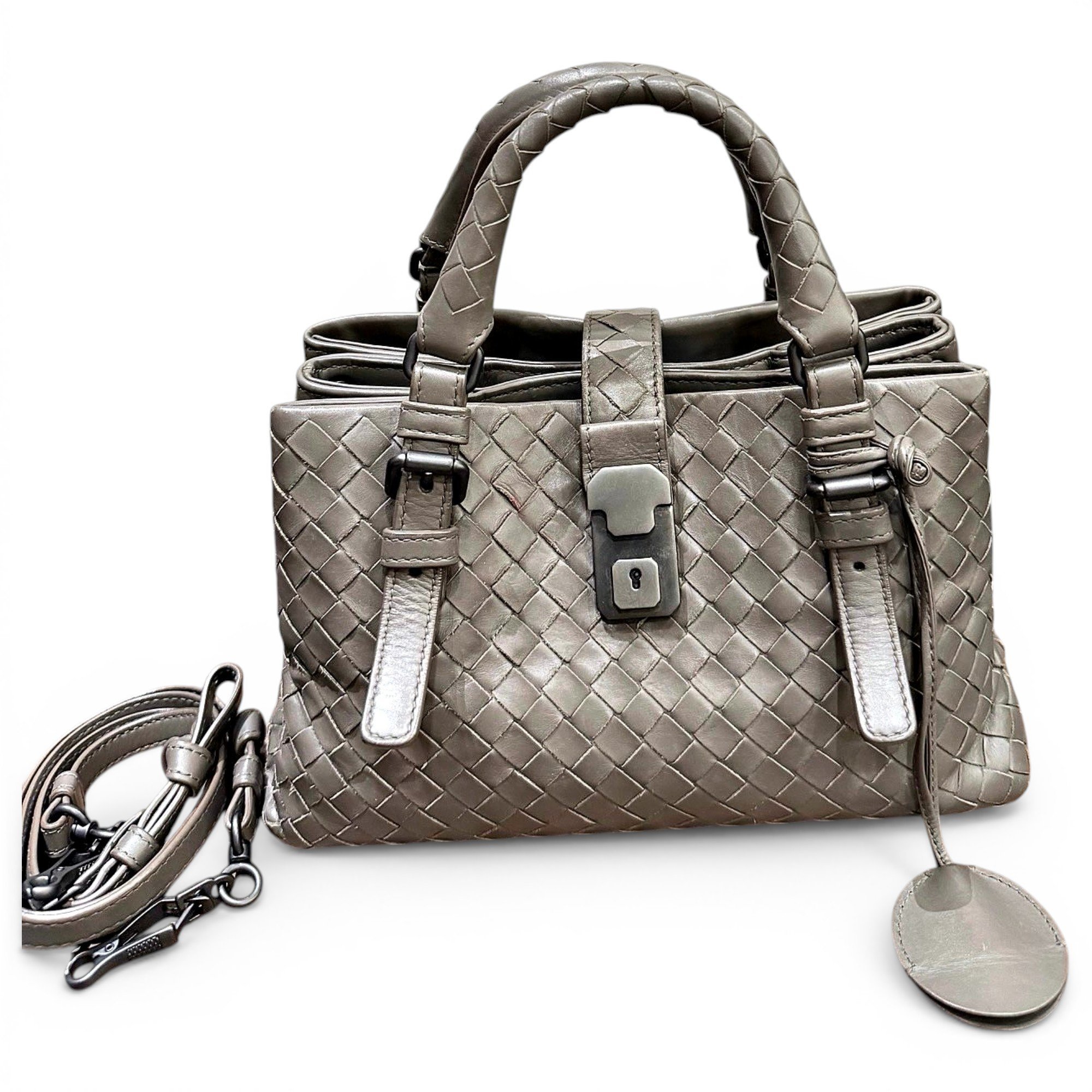 Roma leather handbag