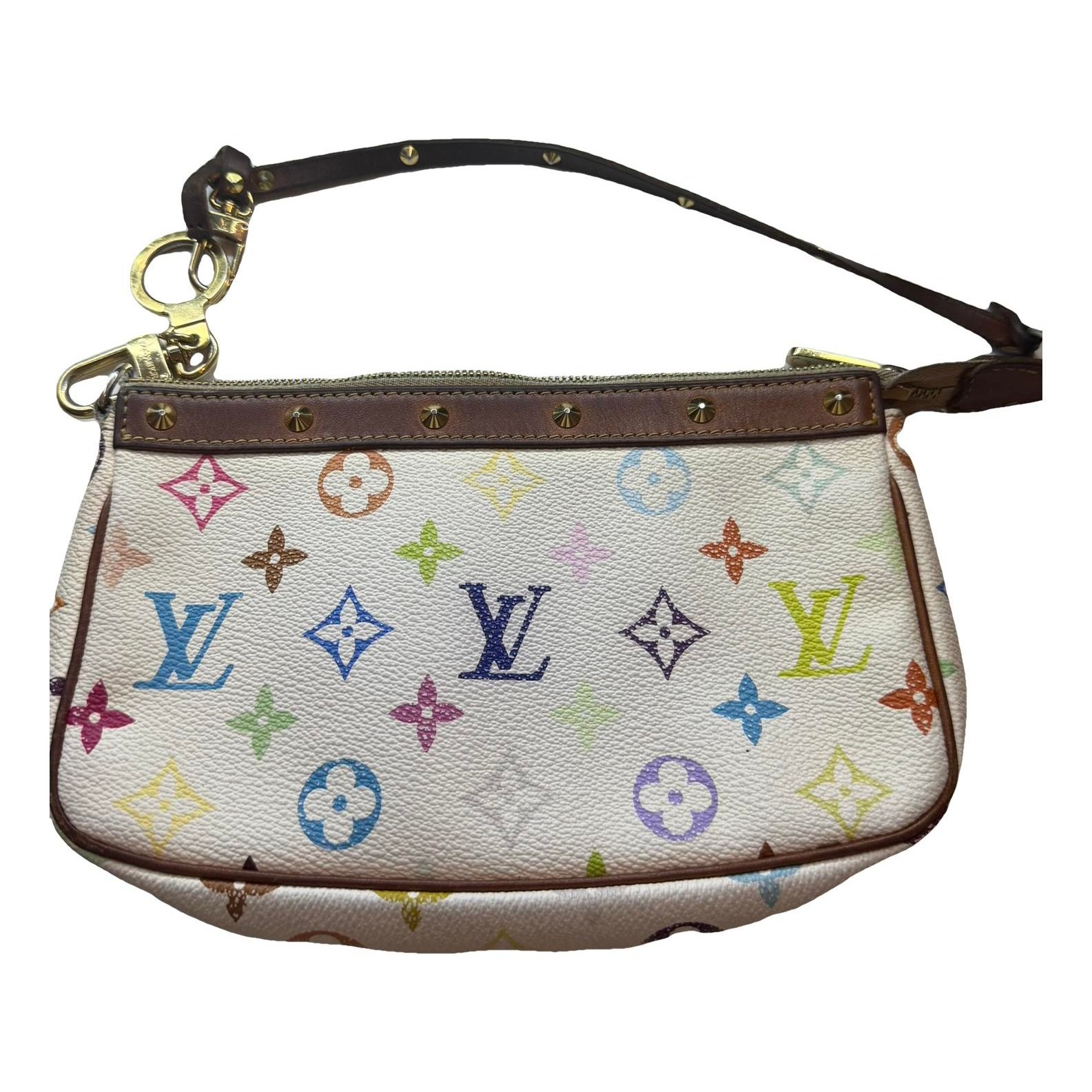Pochette Accessoire leather handbag