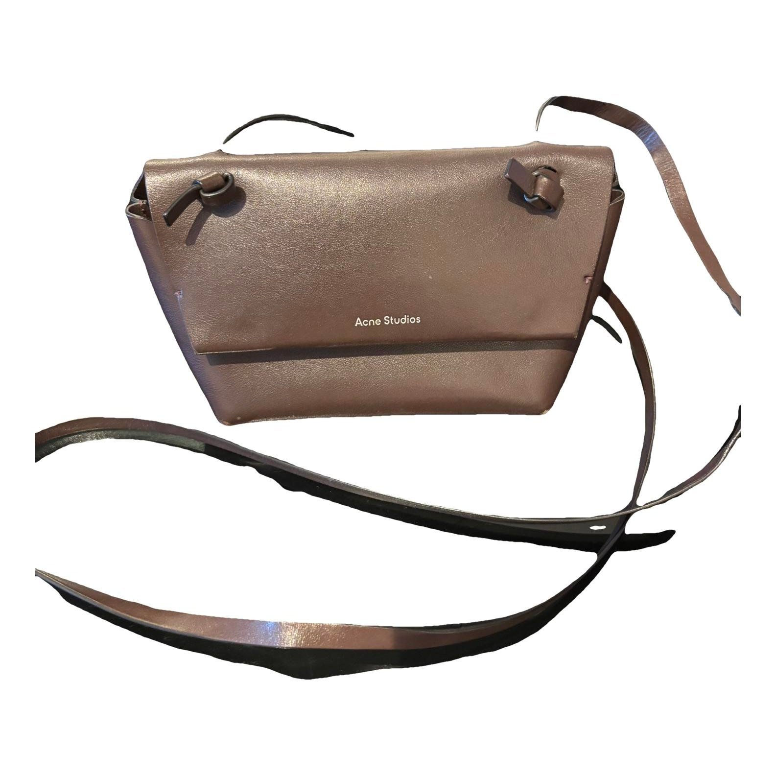 Leather crossbody bag