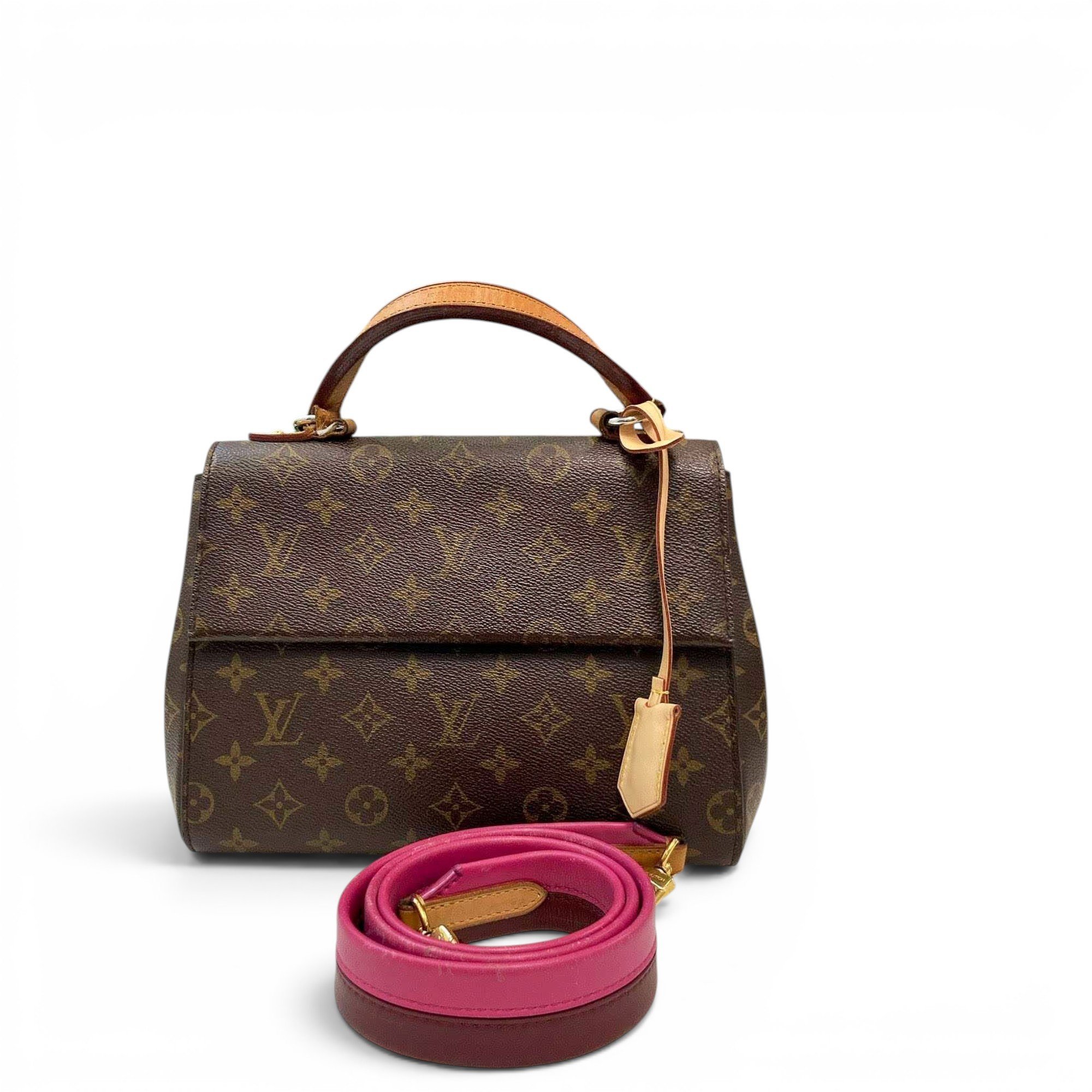 Cluny leather handbag