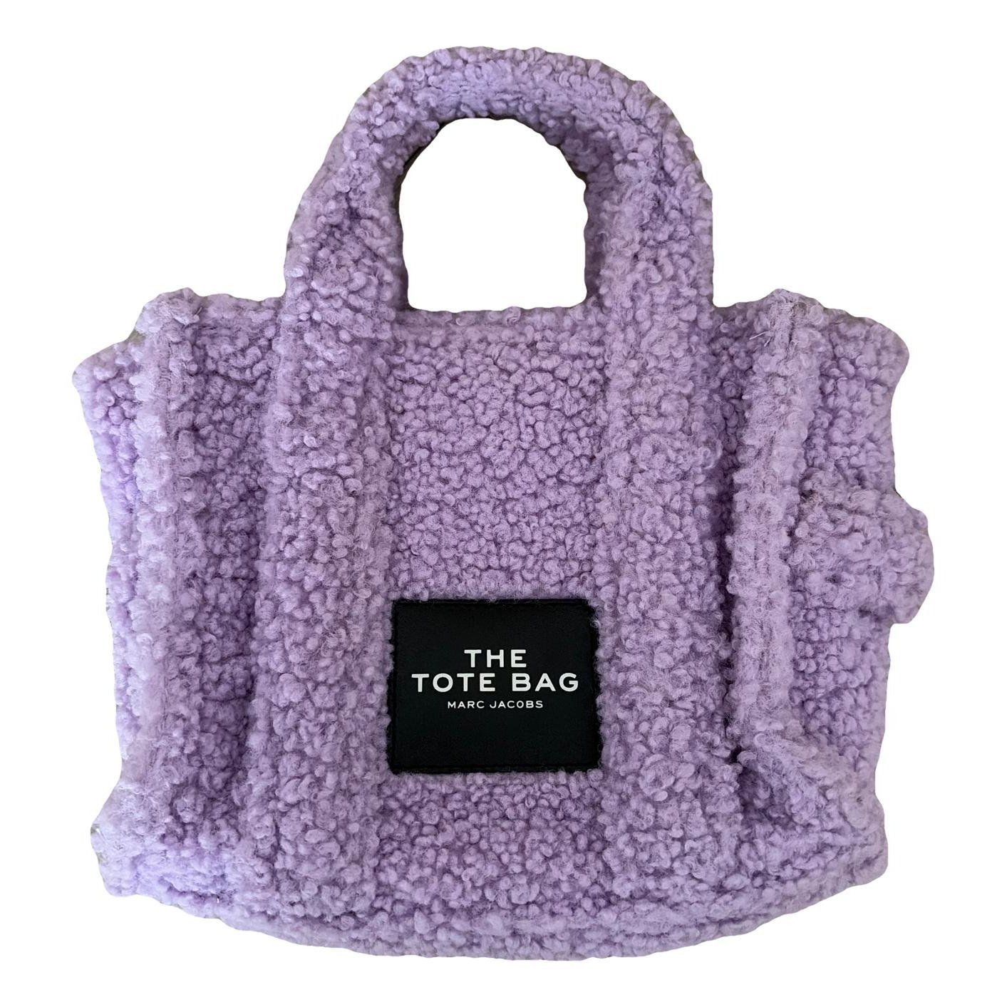 Faux fur handbag