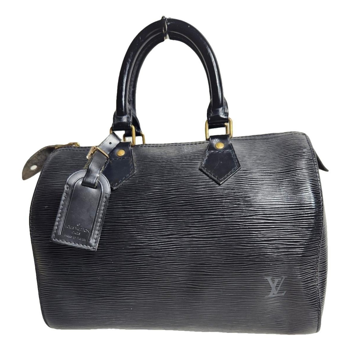 Speedy leather handbag