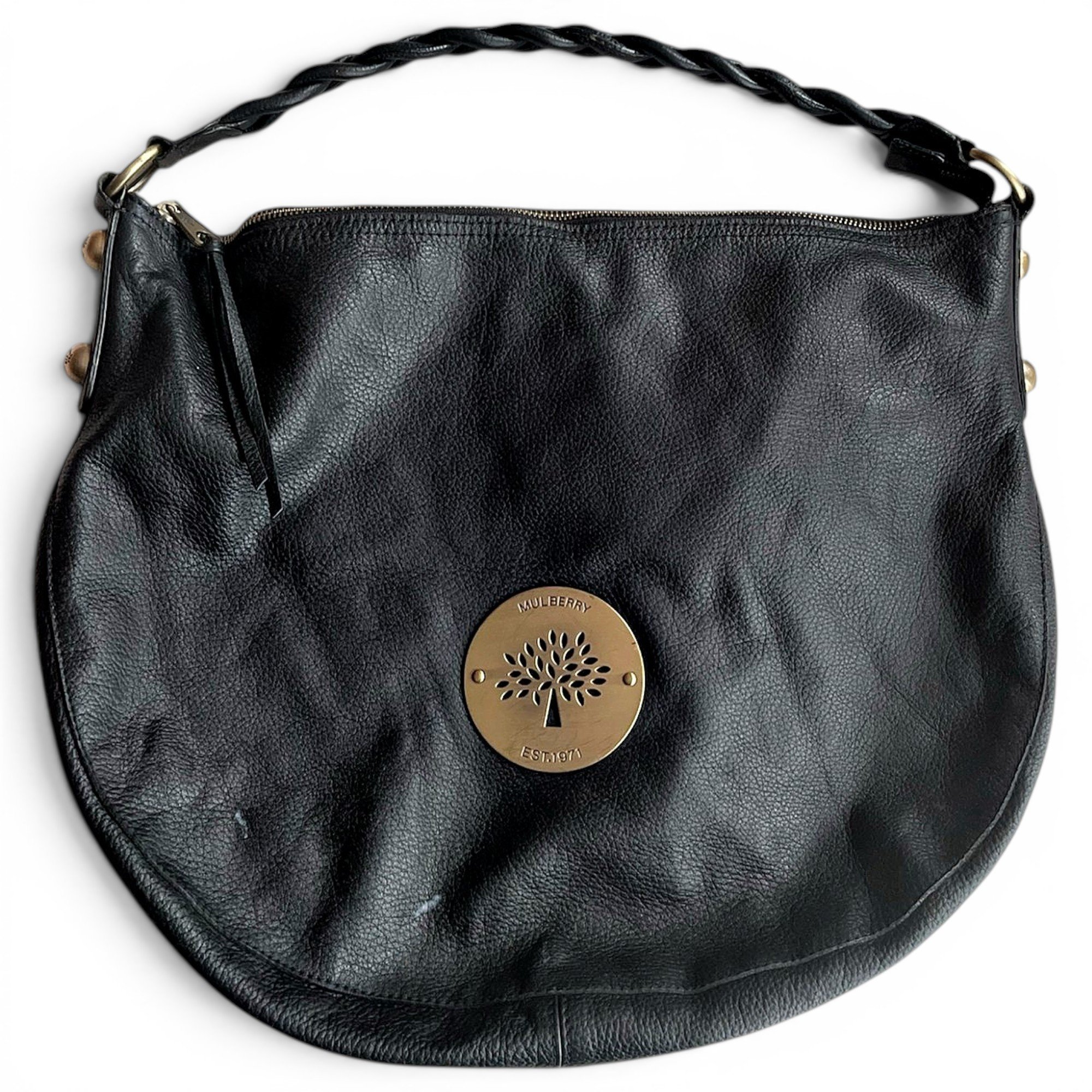Leather handbag