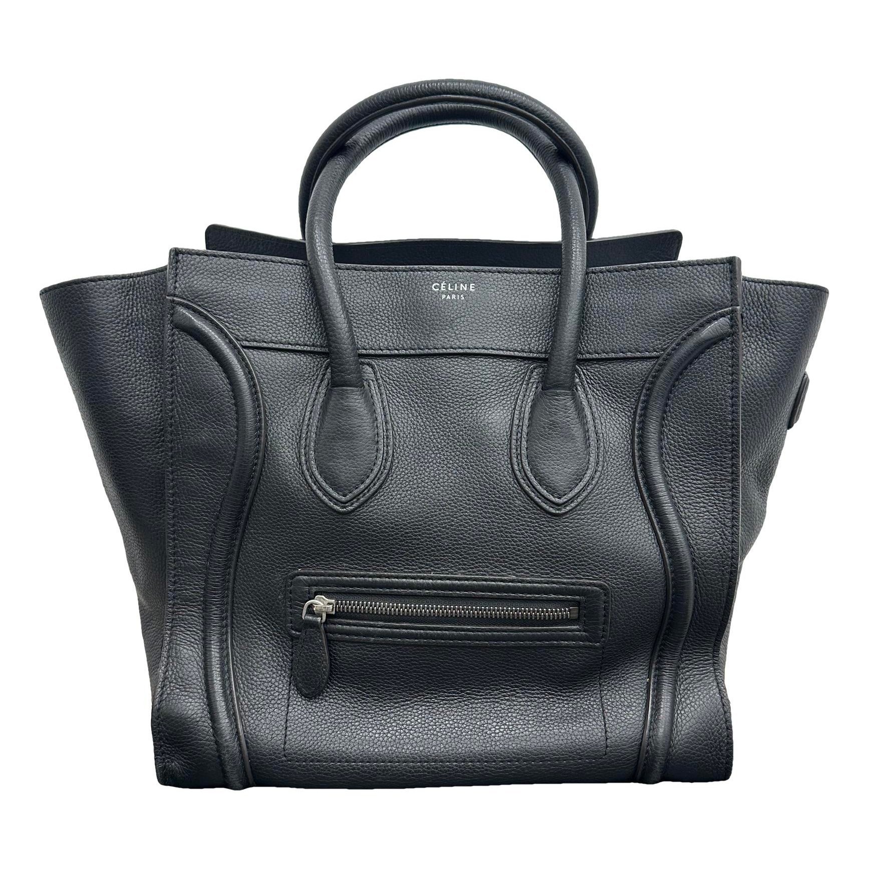 Luggage leather handbag