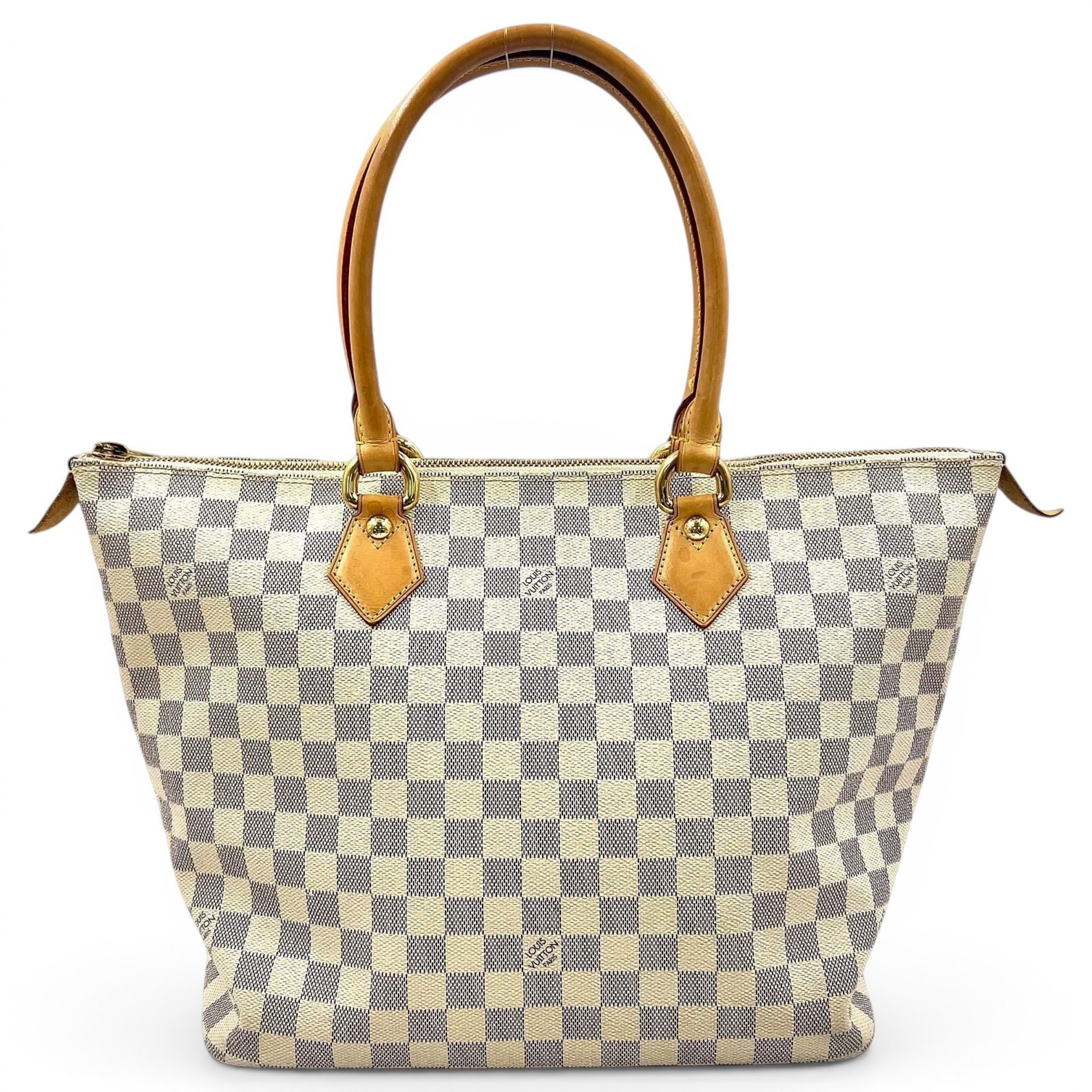 Leather tote