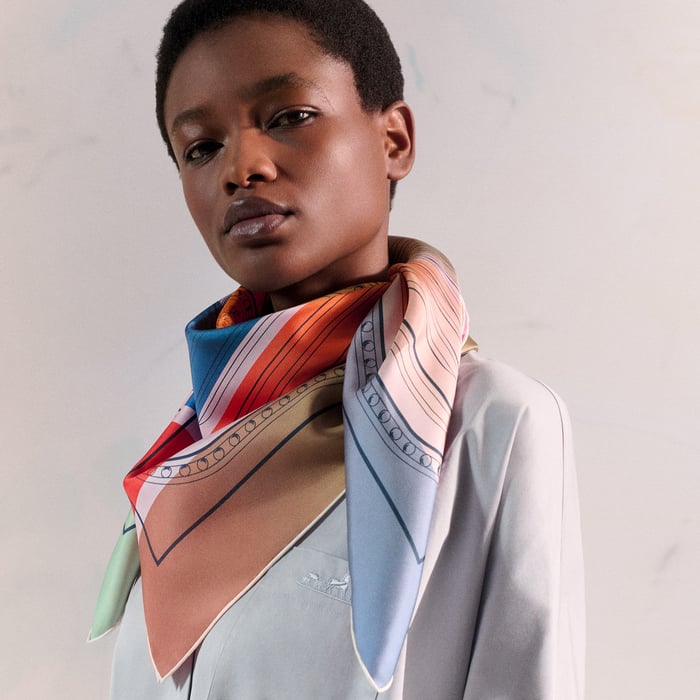 Grand Tralala Double Face Scarf 90