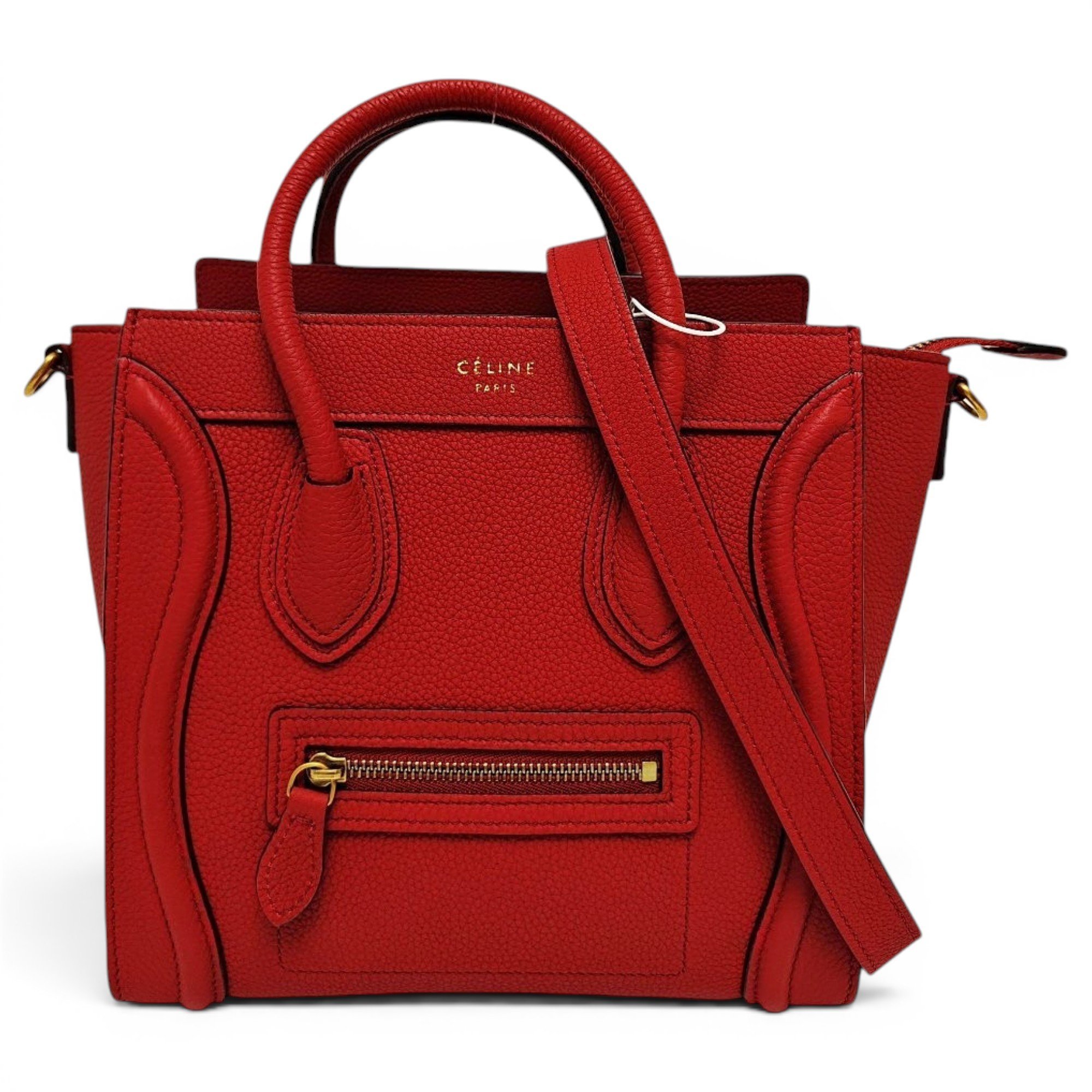 Nano Luggage leather handbag