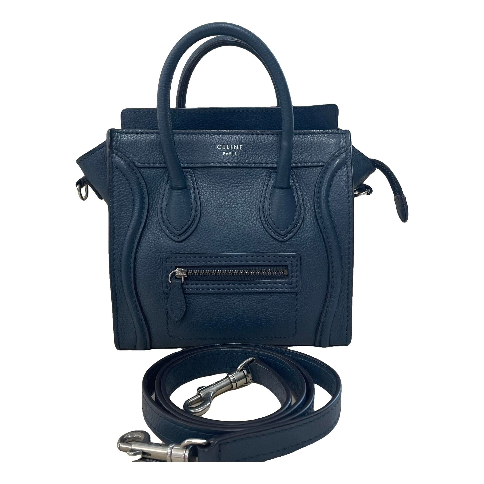 Nano Luggage leather handbag