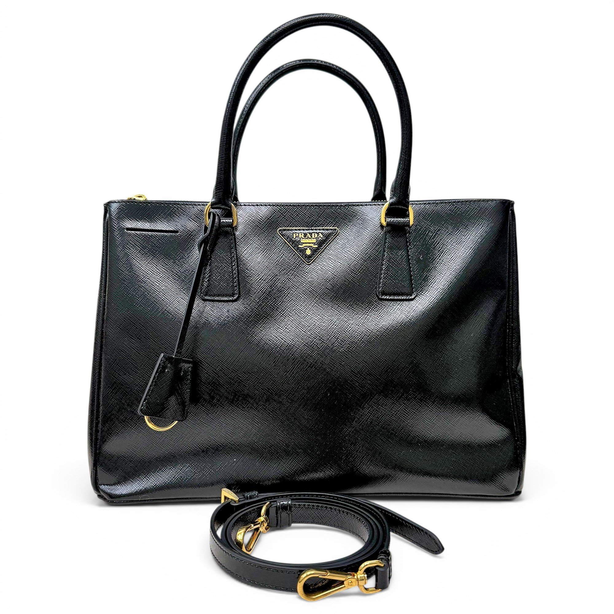 Galleria leather handbag