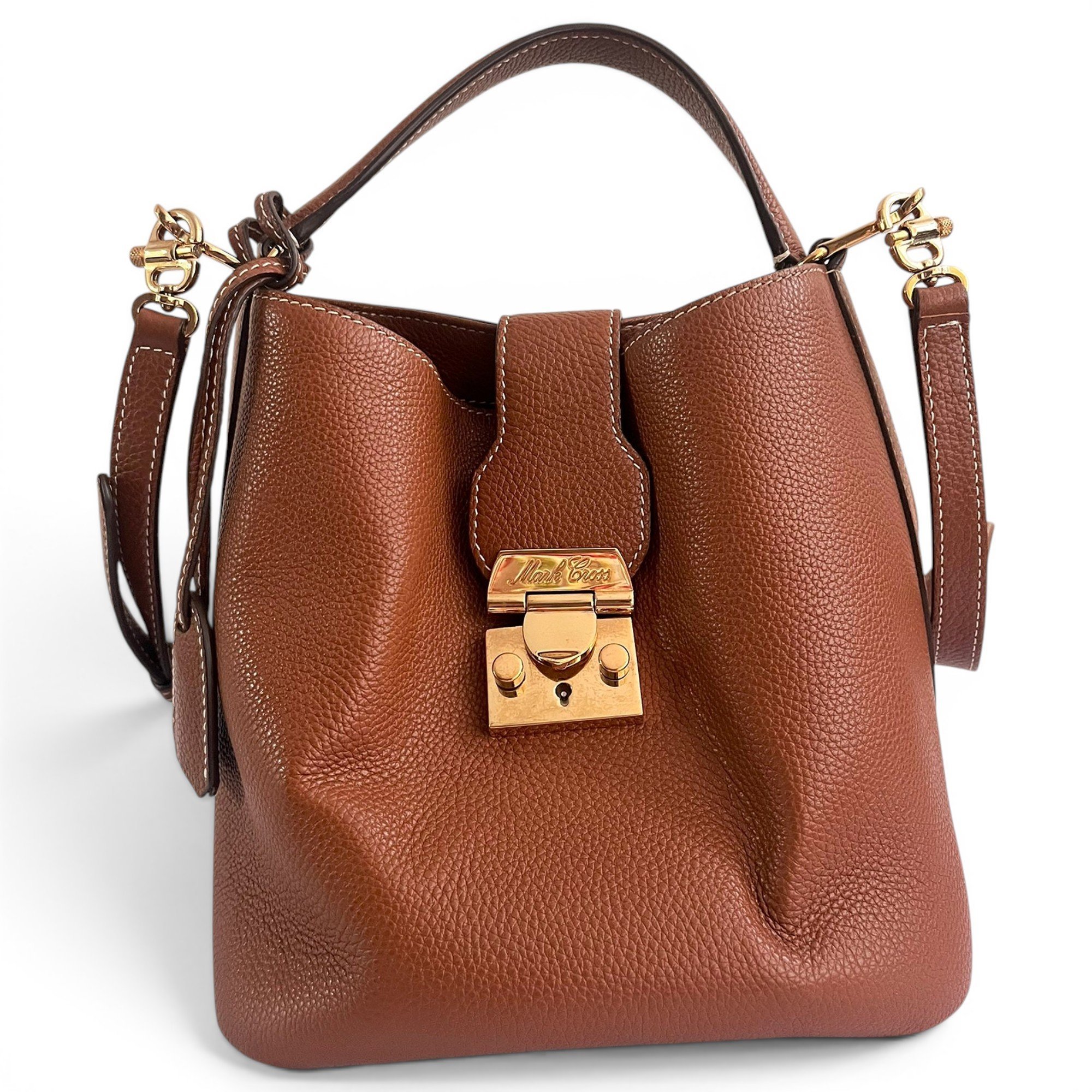 Mark Cross Murphy leather handbag