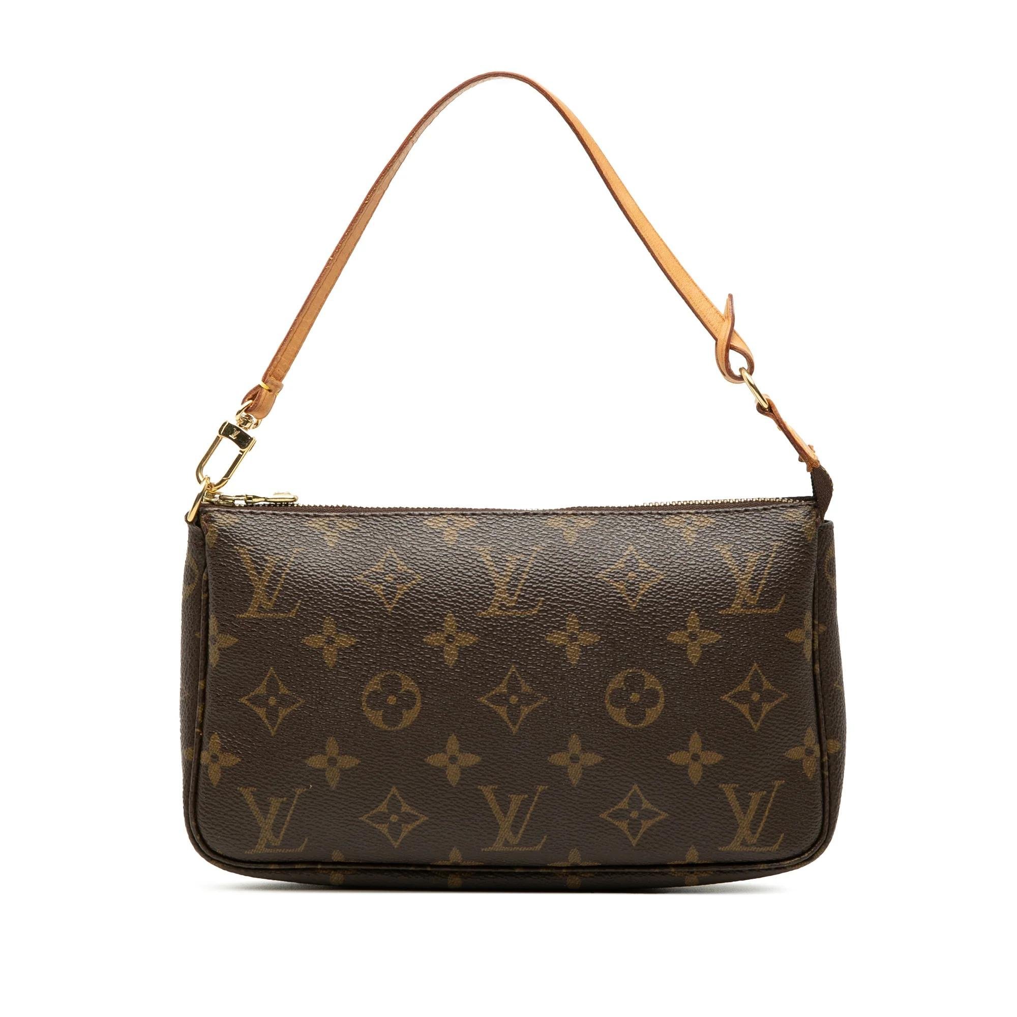 Pochette Accessoire leather handbag