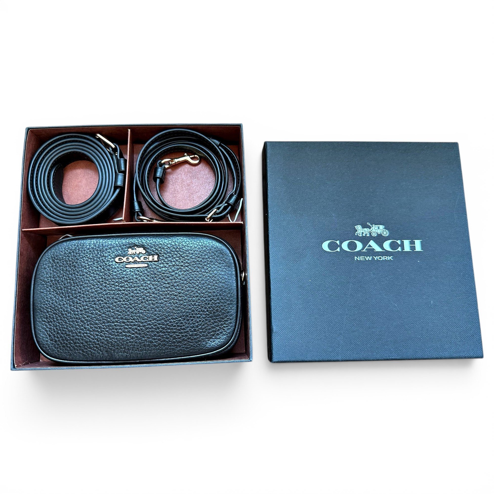 Leather crossbody bag