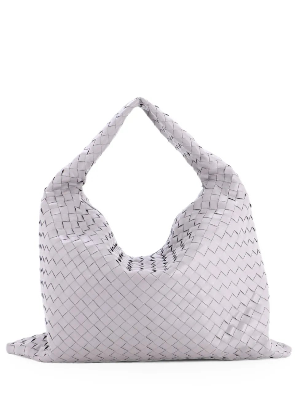 Hop Intrecciato Leather Large hobo bag