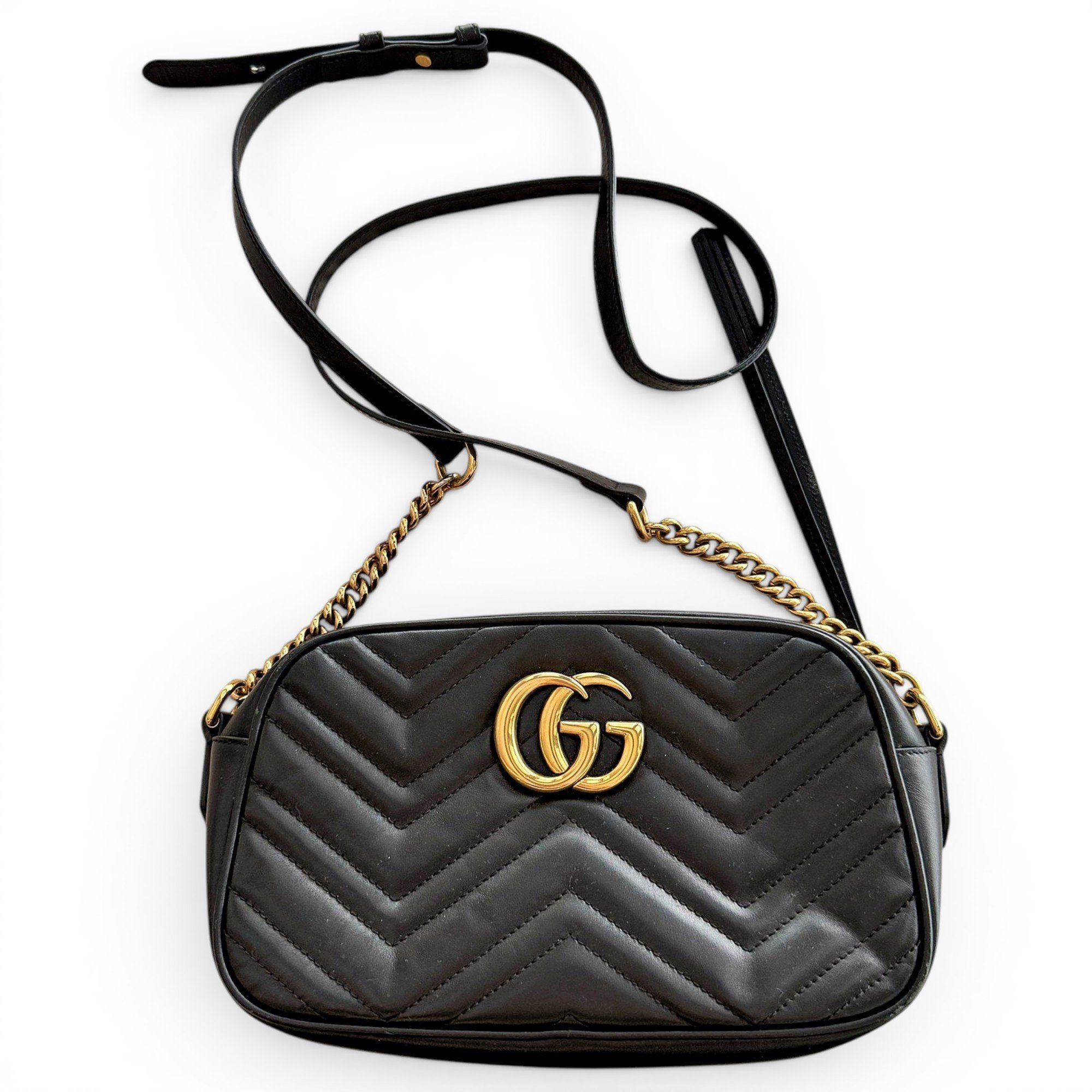 GG Marmont leather crossbody bag