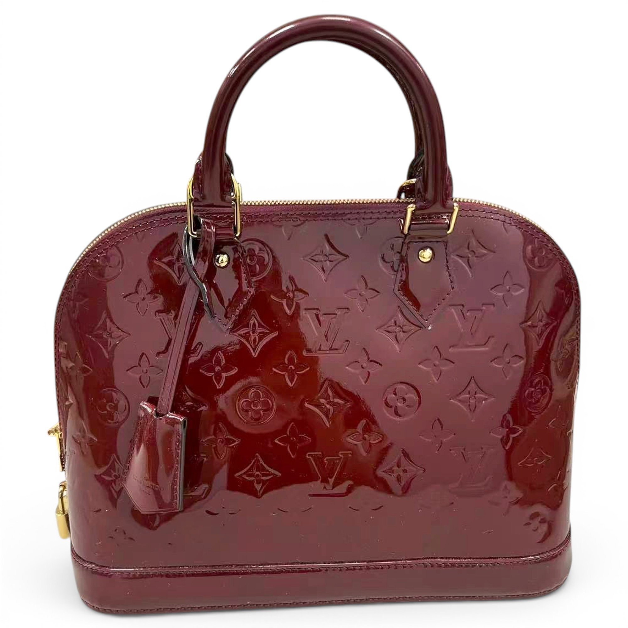 Alma leather handbag