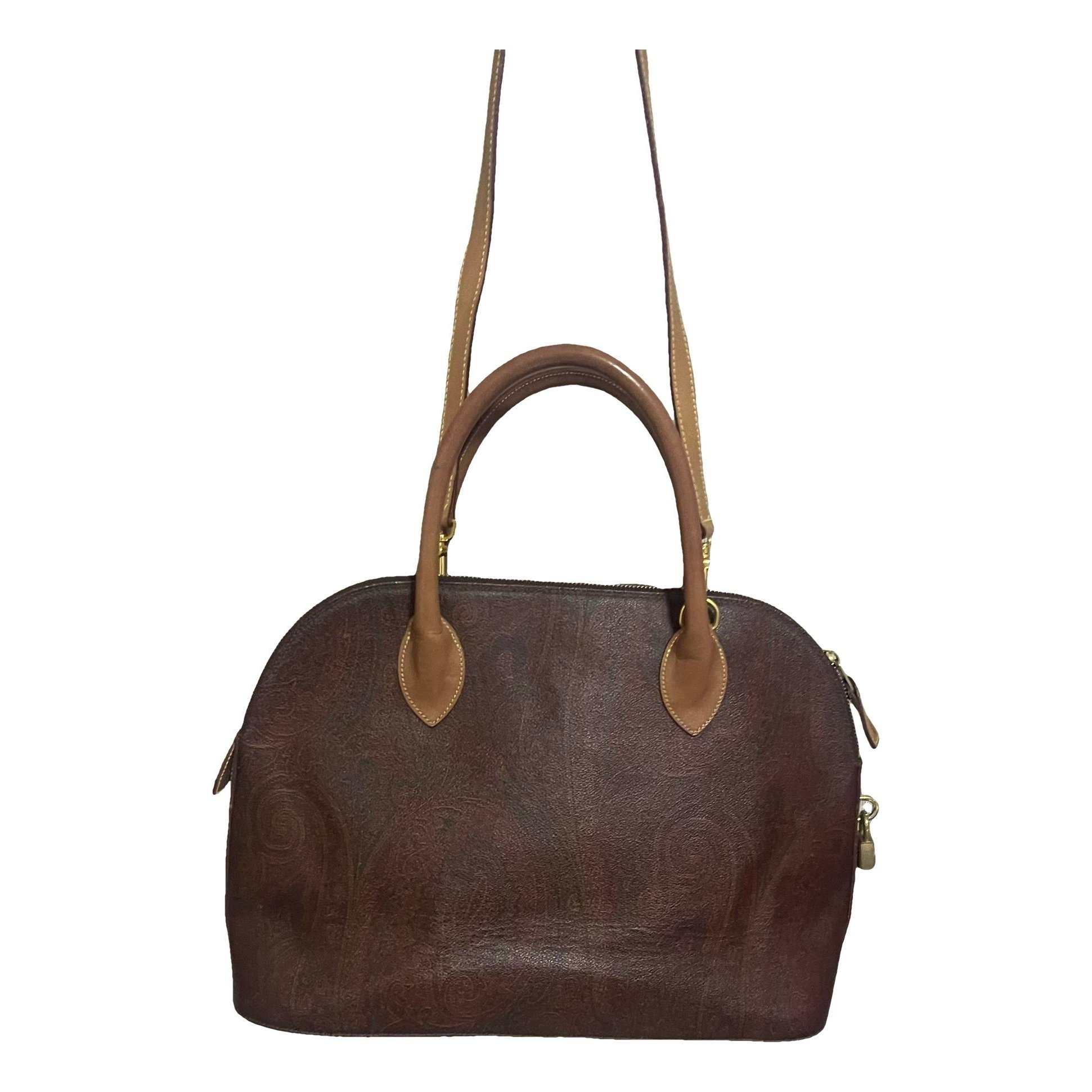 Leather tote