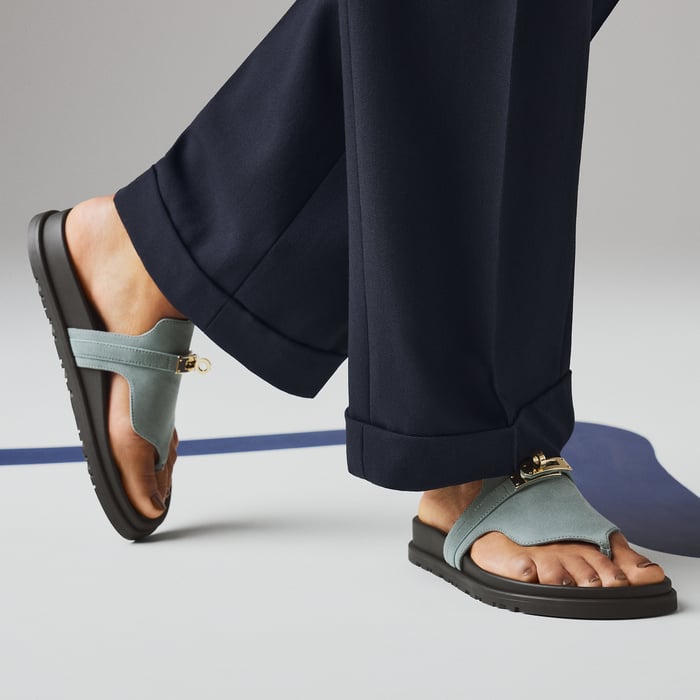 Bleu Tonnerre Empire Sandal
