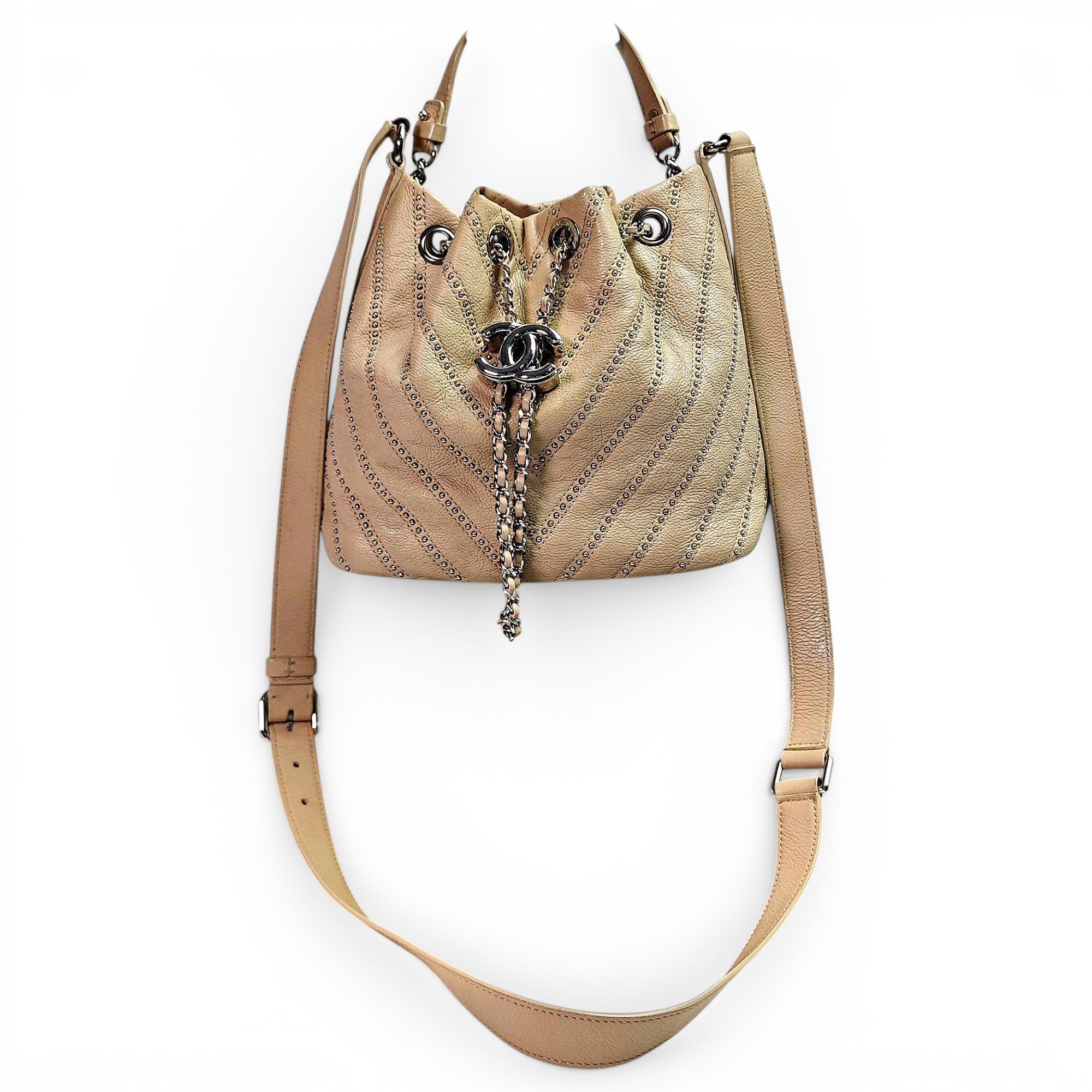 Leather handbag