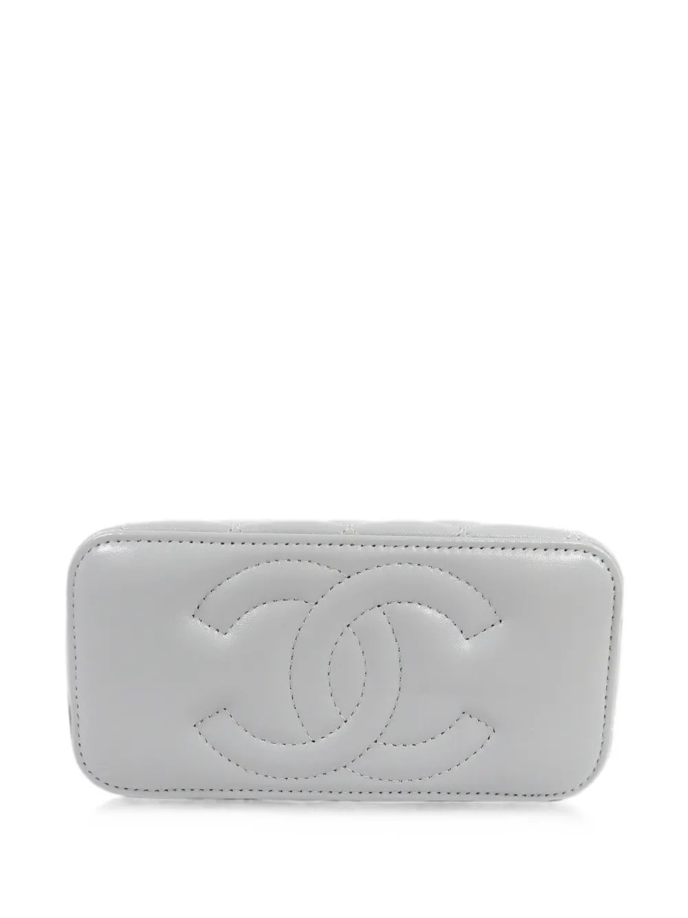 quilted CC shoulder bag