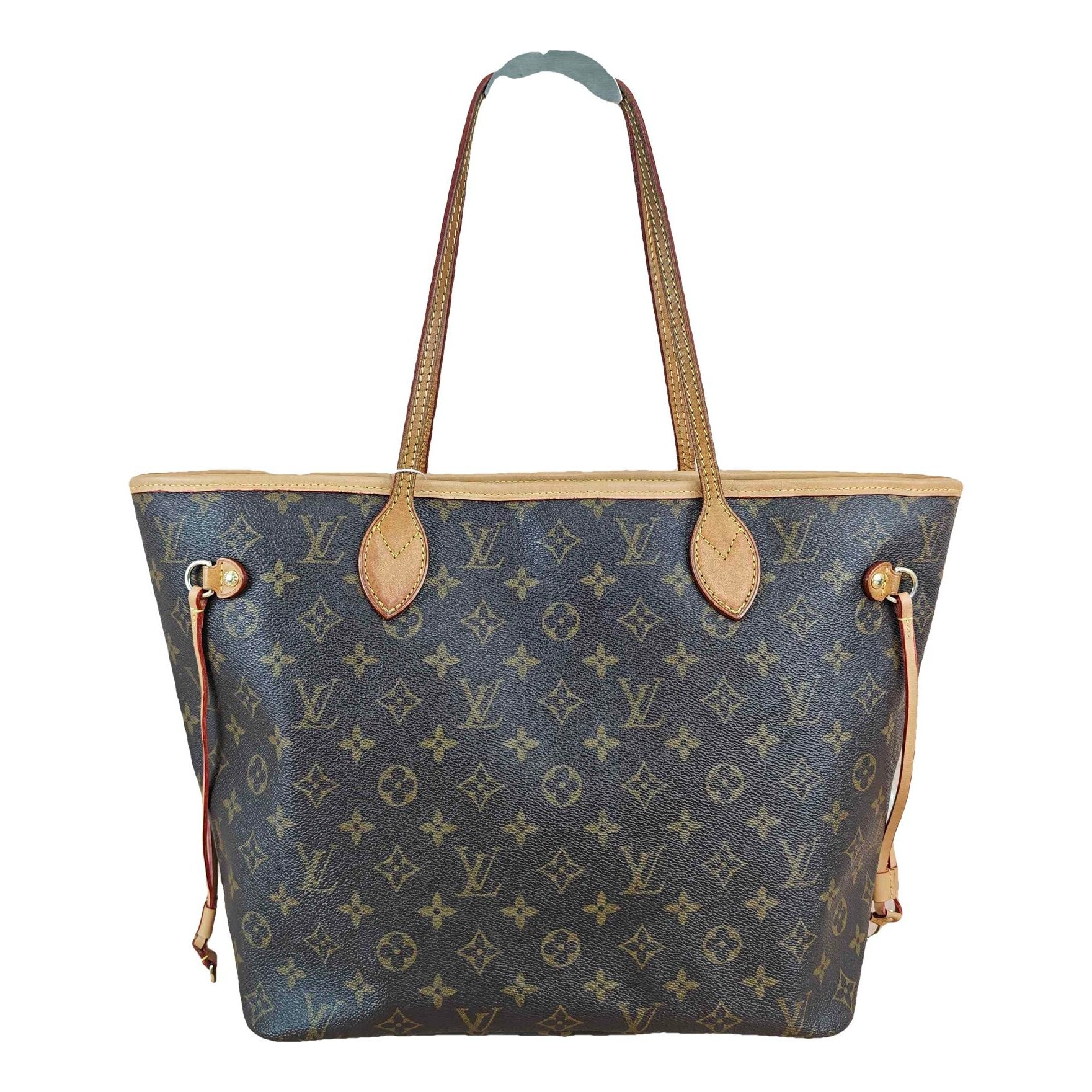Louis Vuitton Neverfull leather handbag