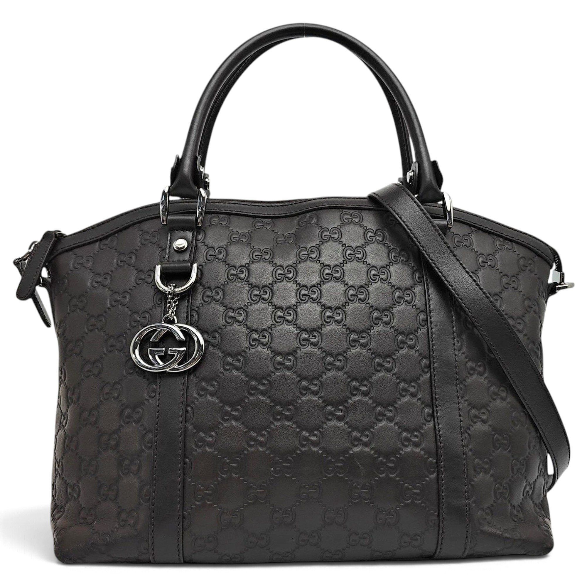 Leather handbag