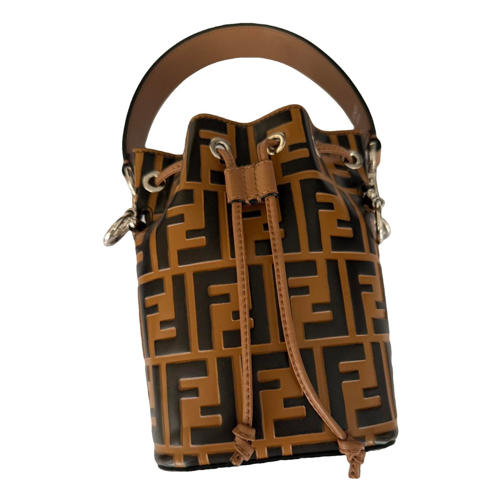 Mon Trésor leather crossbody bag