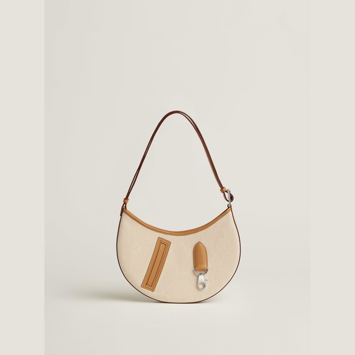 P'tit Arcon Toile & Cuir Bag