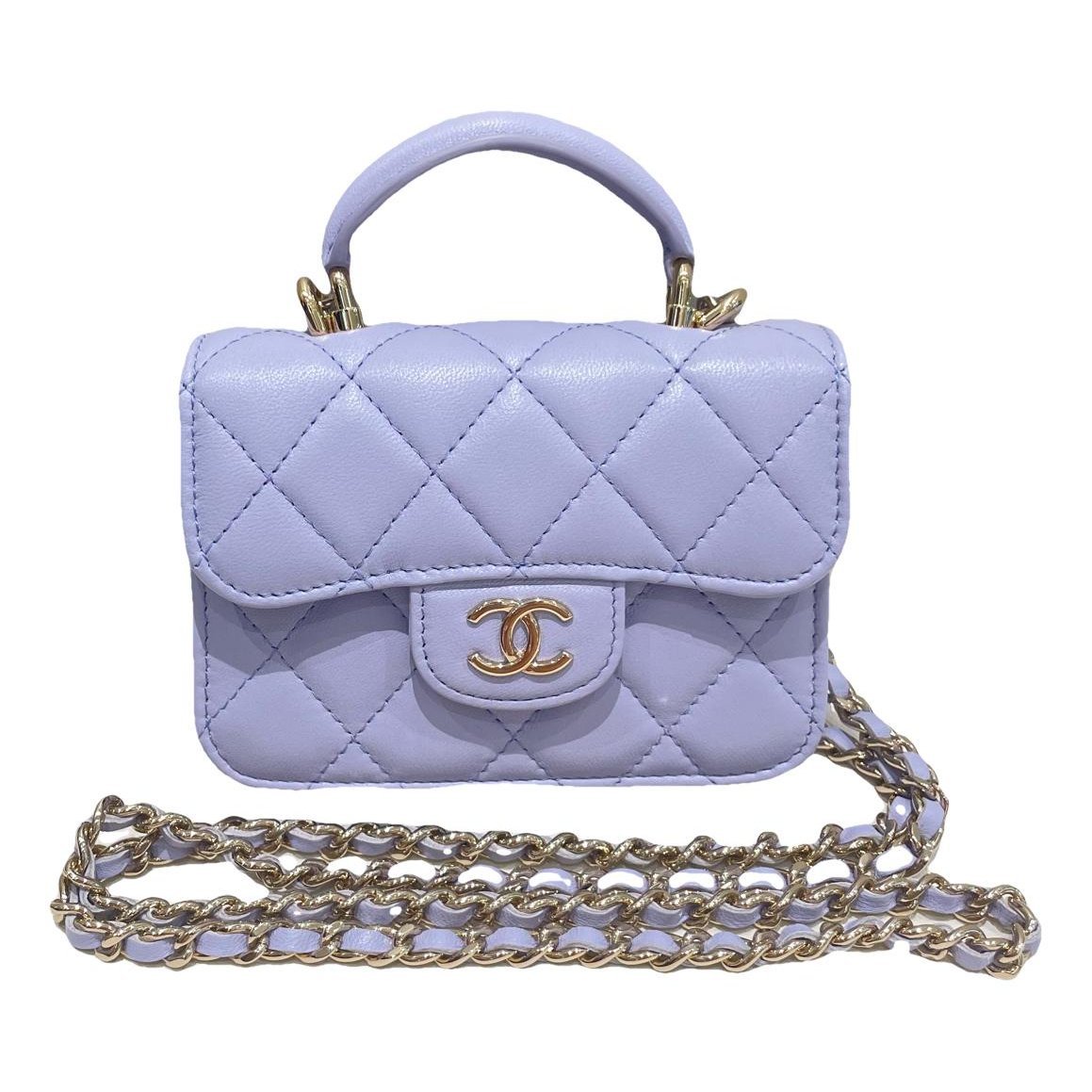 Timeless Classique Top Handle leather handbag