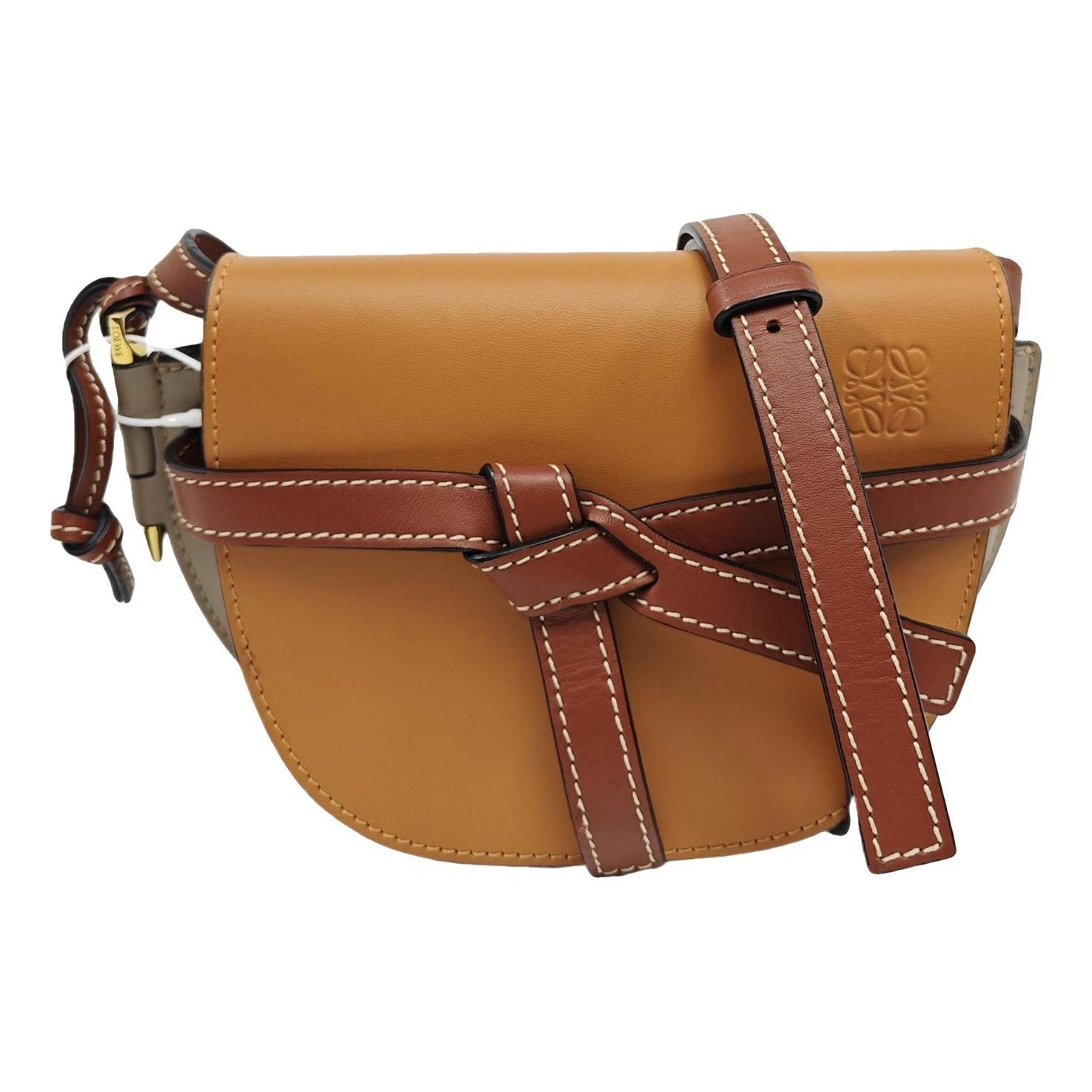 Gate leather handbag
