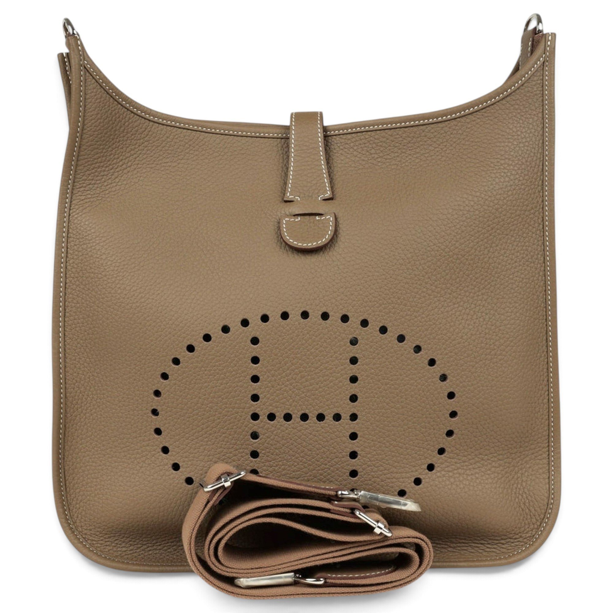 Evelyne leather crossbody bag