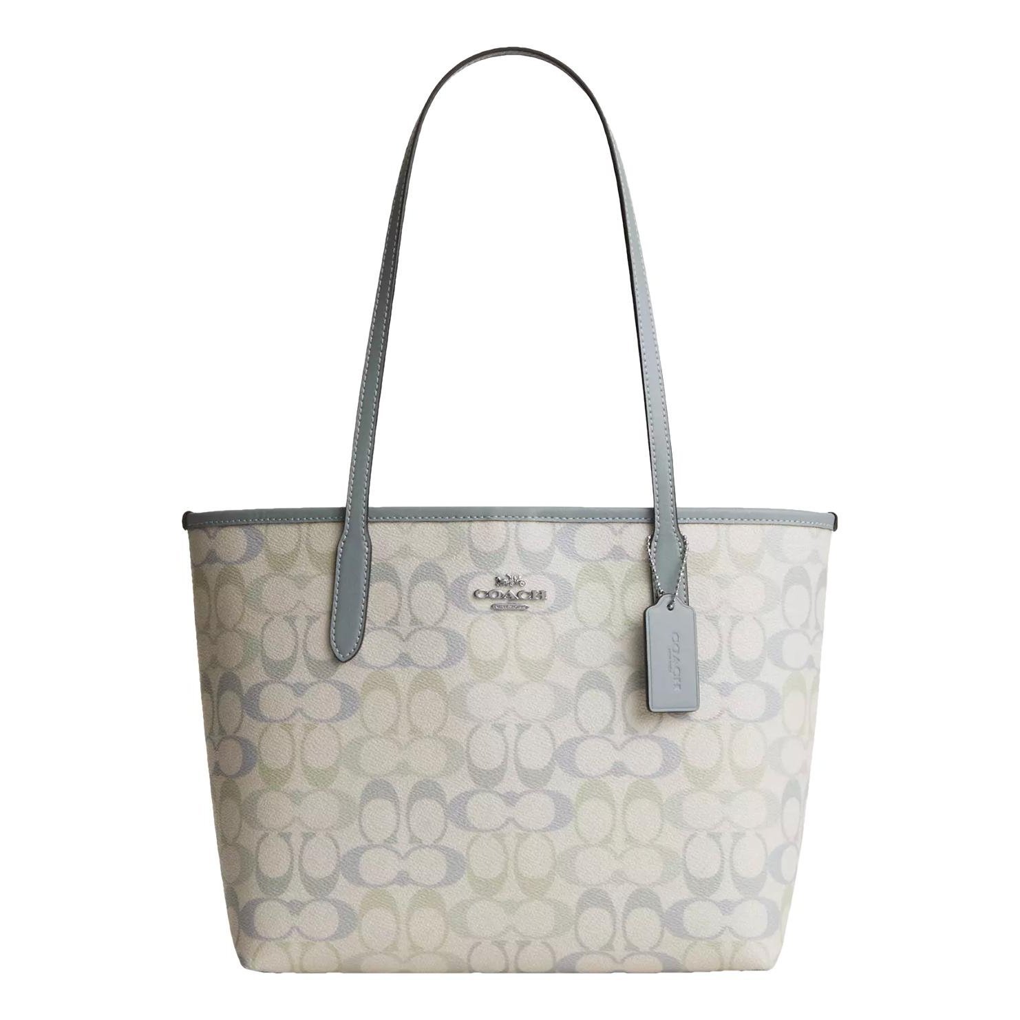 Leather tote