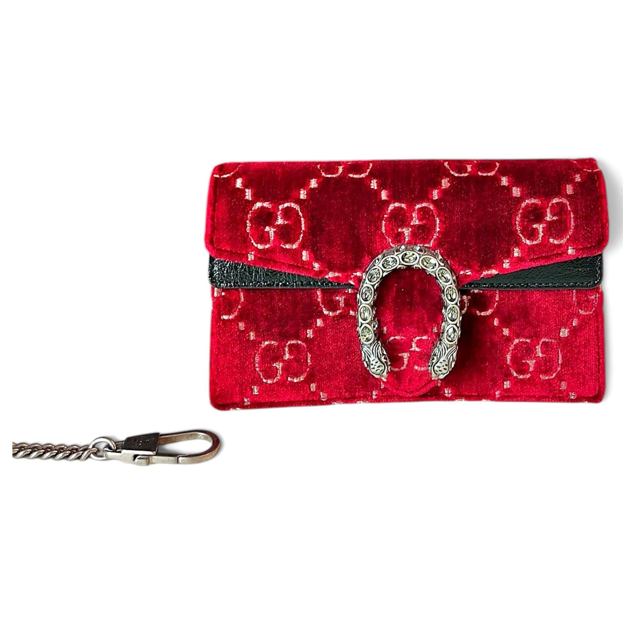 Velvet handbag